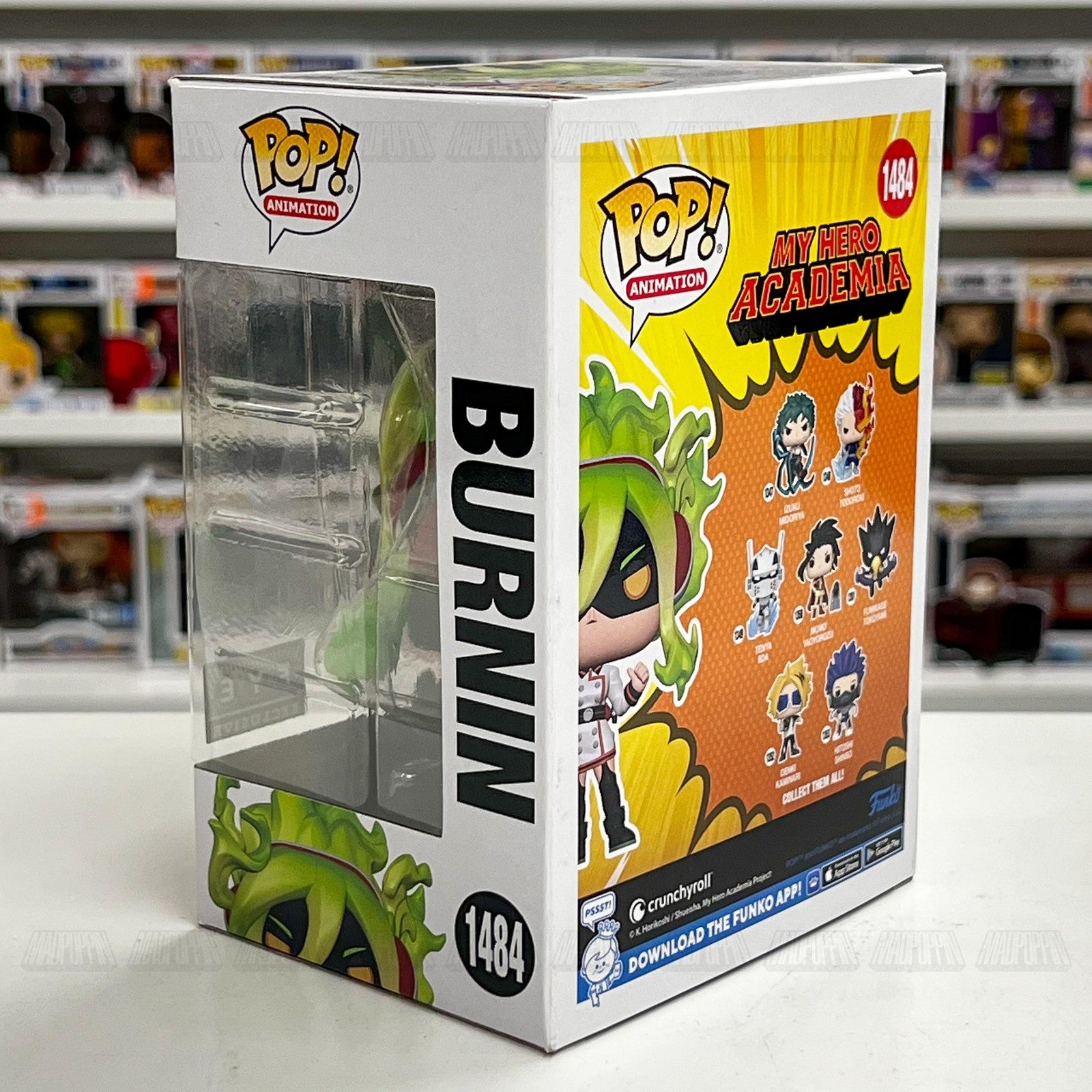 Funko Pop My Hero Academia Burnin FYE Exclusive 1484 Animation Vinyl Figure New