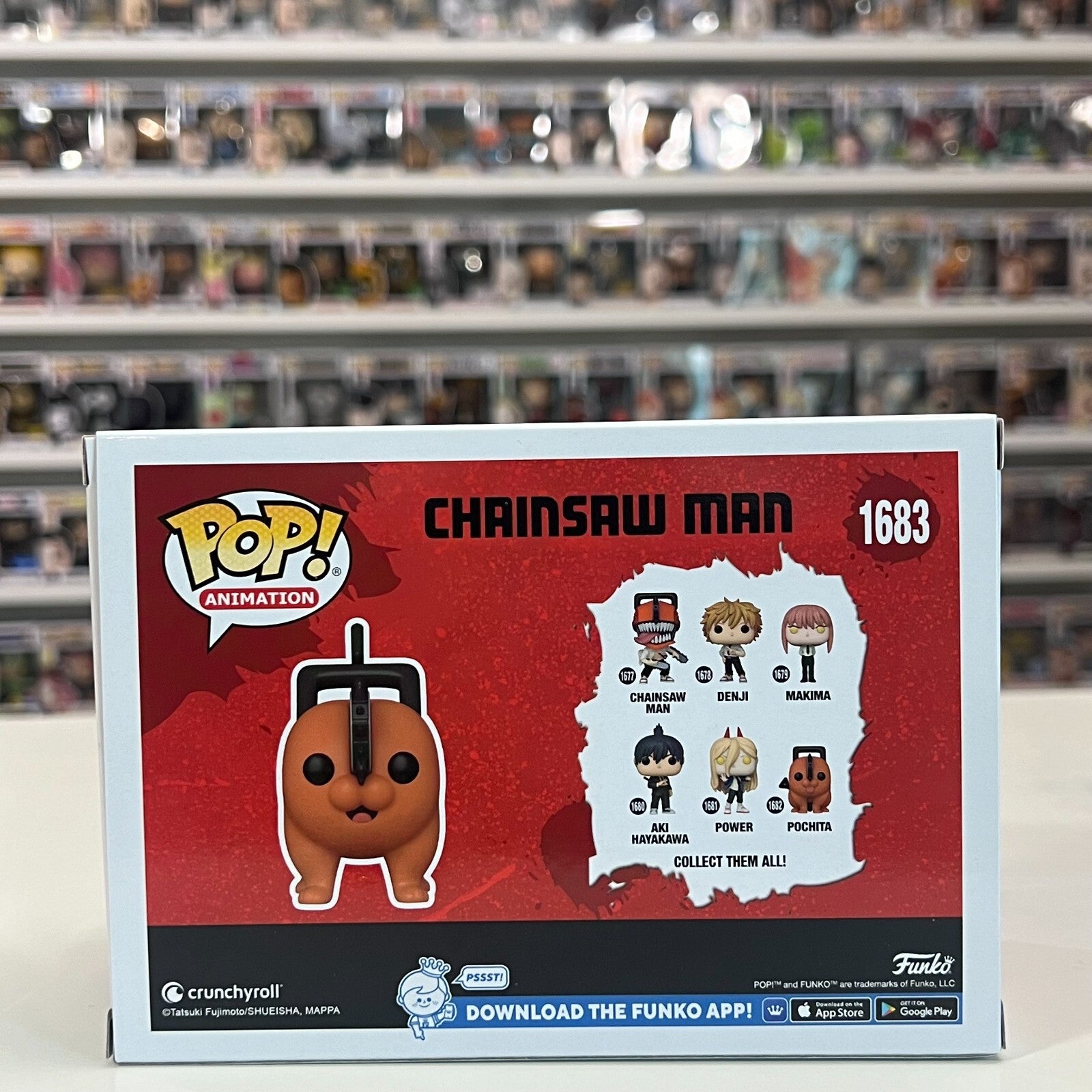 Funko Pop Anime Chainsaw Man Pochita Standing Exclusive 1683