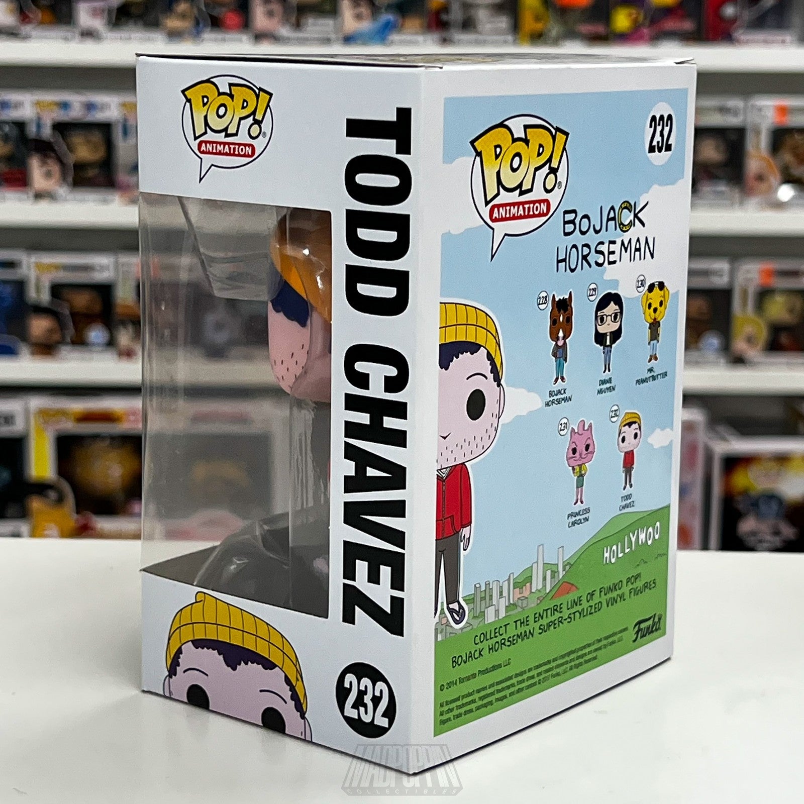 Funko Pop BoJack Horseman Todd Chavez Vinyl Figure Animation #232 TV Collectible
