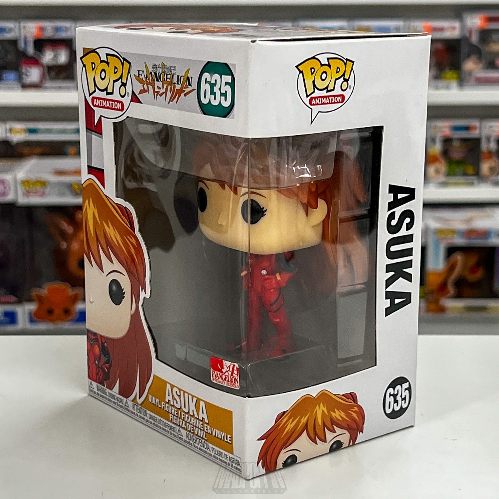 Funko Pop Anime Neon Genesis Evangelion Asuka Langley Soryu 635 Vaulted Mecha