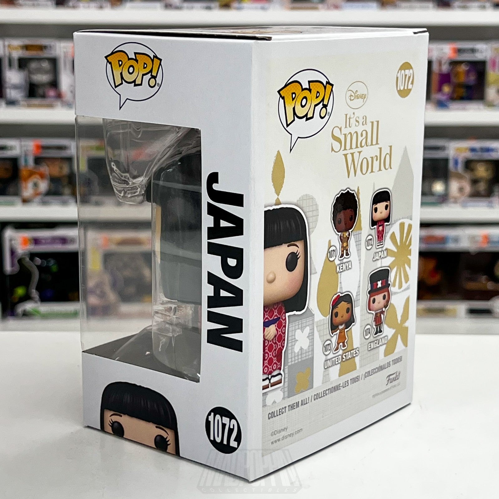 Funko Pop Disney It's A Small World Japan 1072 Fantasyland Ride Vinyl Figure Toy2