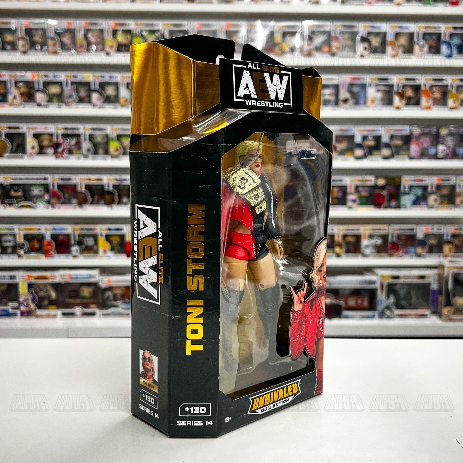 AEW Toni Storm Unrivaled Collection Action Figure Series 14 #130 MOC Wrestling
