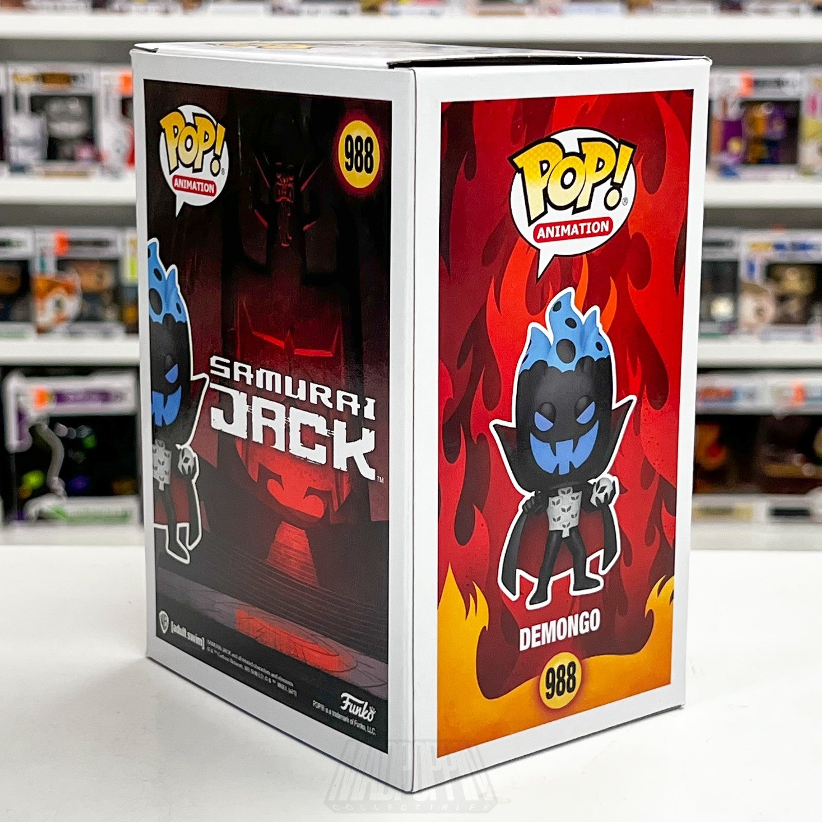 Funko Pop Animation Samurai Jack Demongo FunKon 2021 988 Soul Collector Figure4