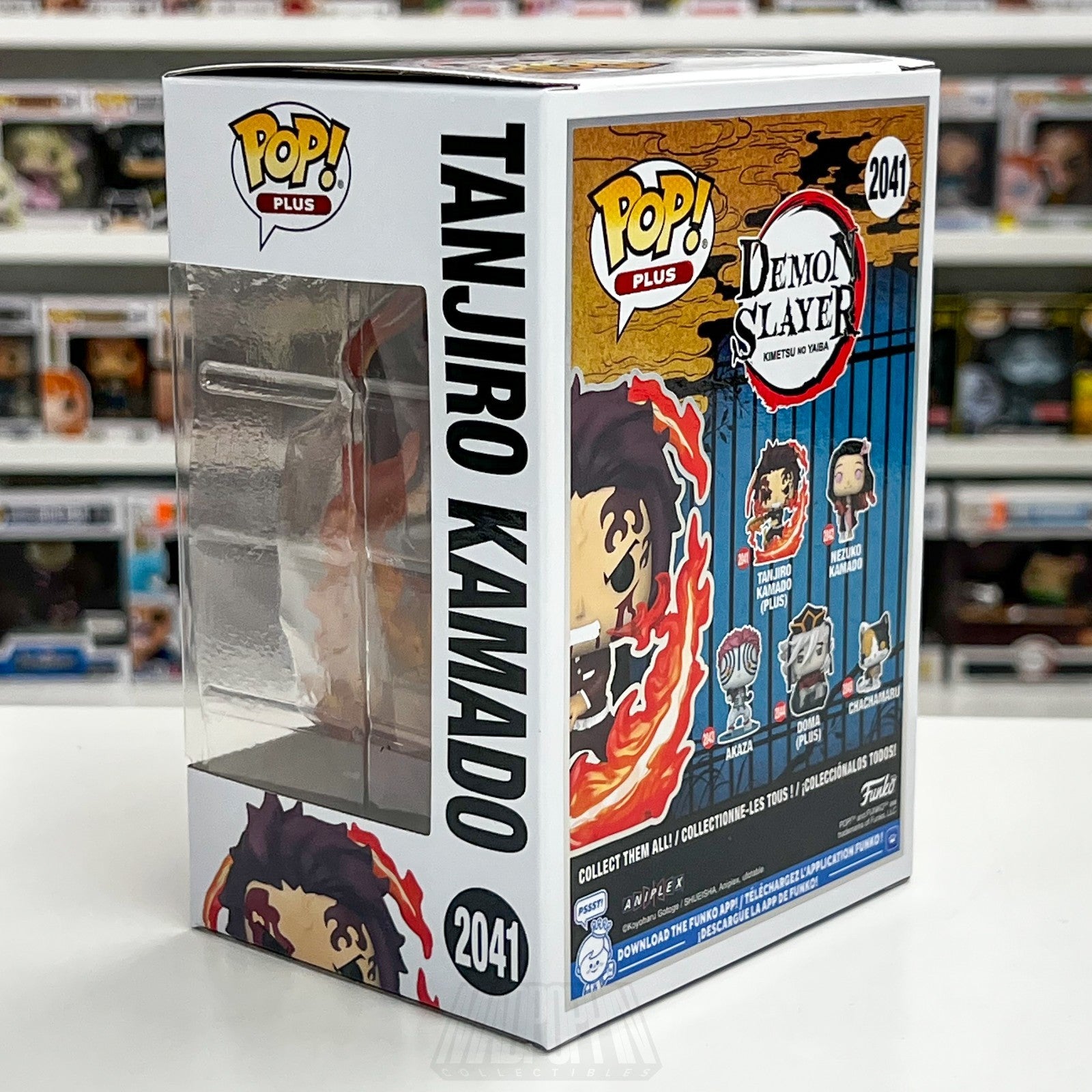 Funko Pop Plus Anime Demon Slayer Tanjiro Kamado Dancing Flash 2041 Vinyl Figure2