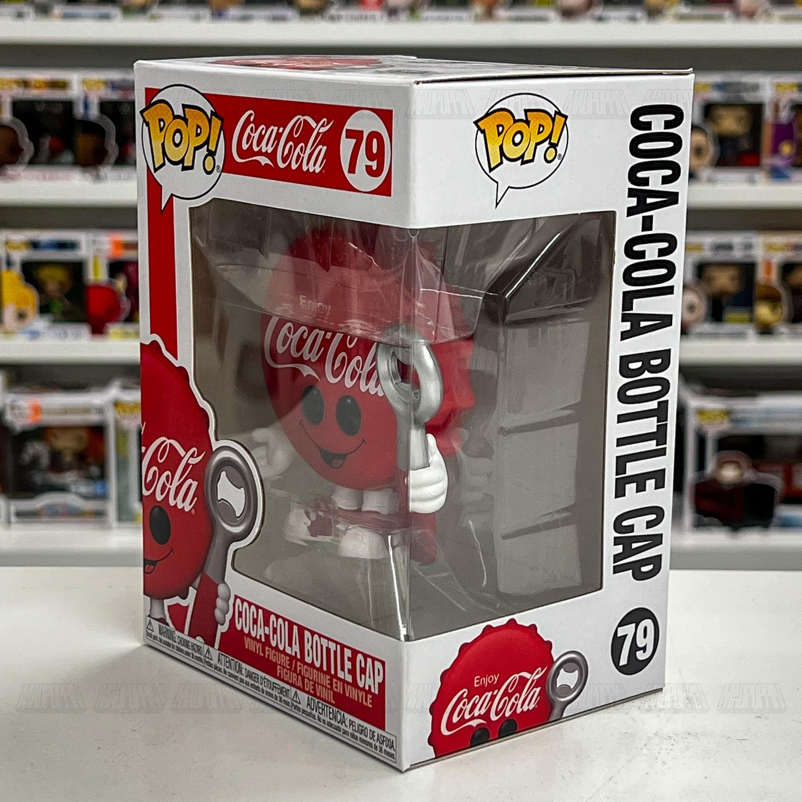 Funko Pop Coca-Cola Bottle Cap Figure #79 Vinyl Collectible Ad Icon New in Box