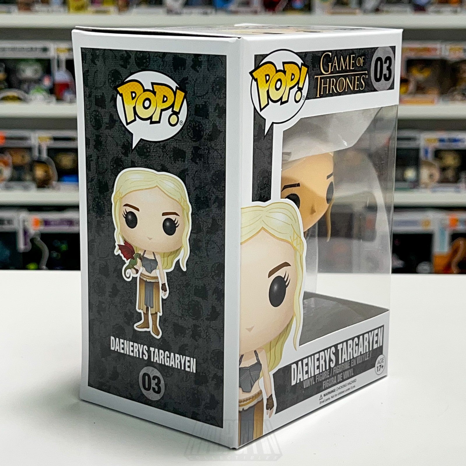 Funko Pop TV Game of Thrones Daenerys Targaryen Rhaegal 03 HBO Queen Stormborn5