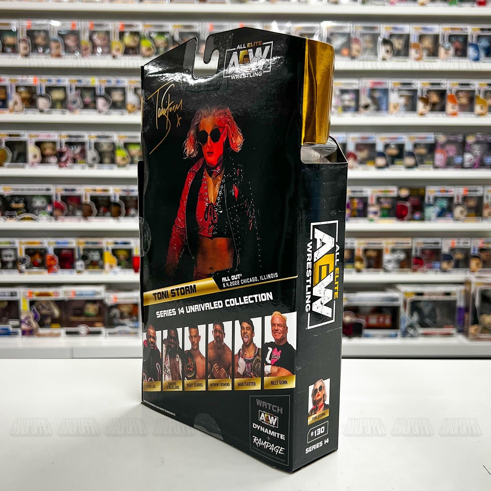 AEW Toni Storm Unrivaled Collection Action Figure Series 14 #130 MOC Wrestling