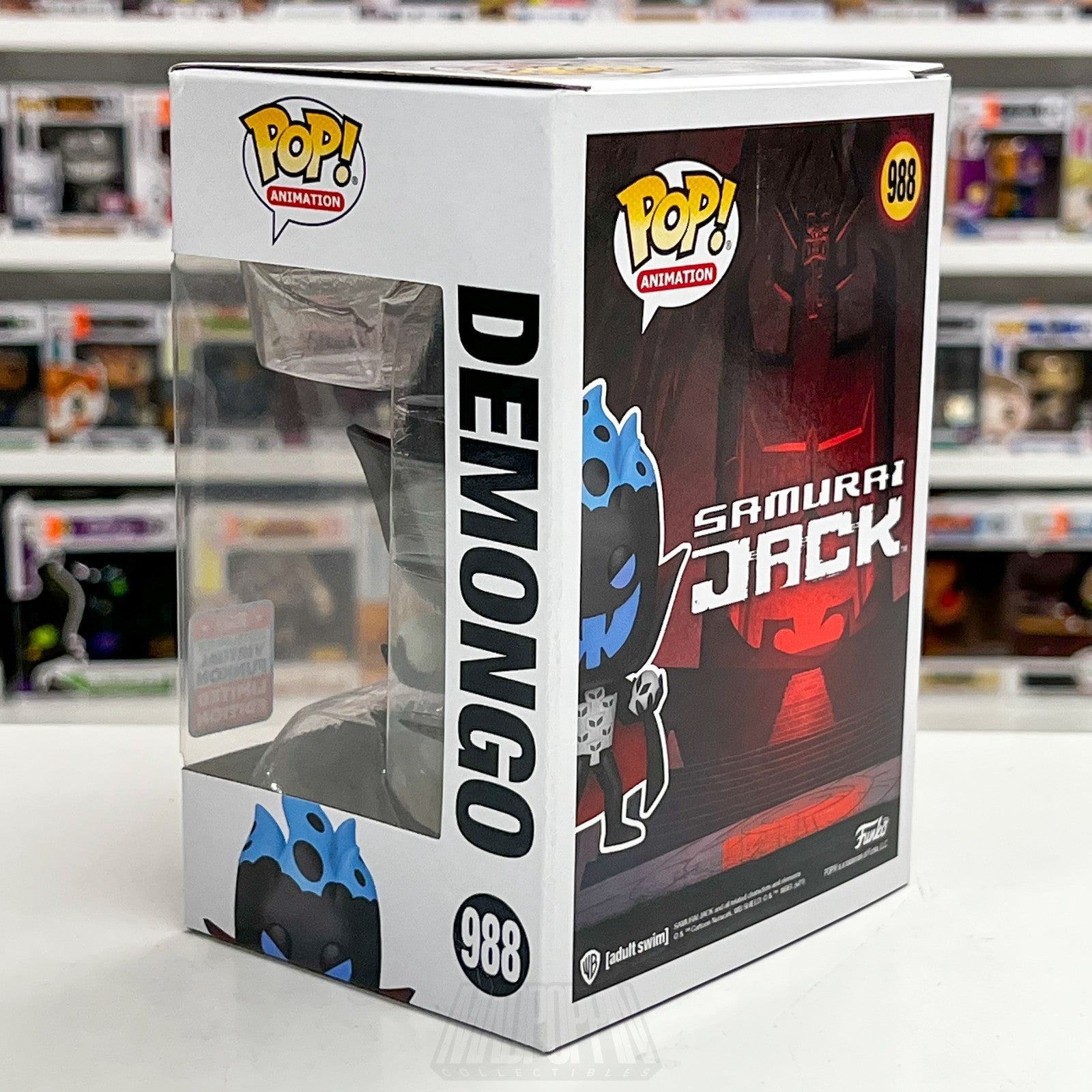 Funko Pop Animation Samurai Jack Demongo FunKon 2021 988 Soul Collector Figure2