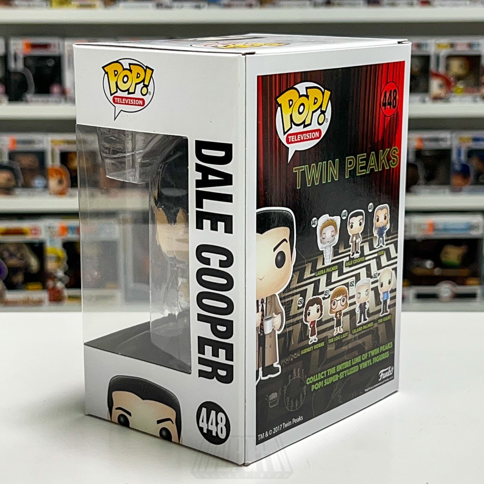 Funko Pop Television Twin Peaks Dale Cooper FBI Agent Vaulted 448 Coffee Mug ABC