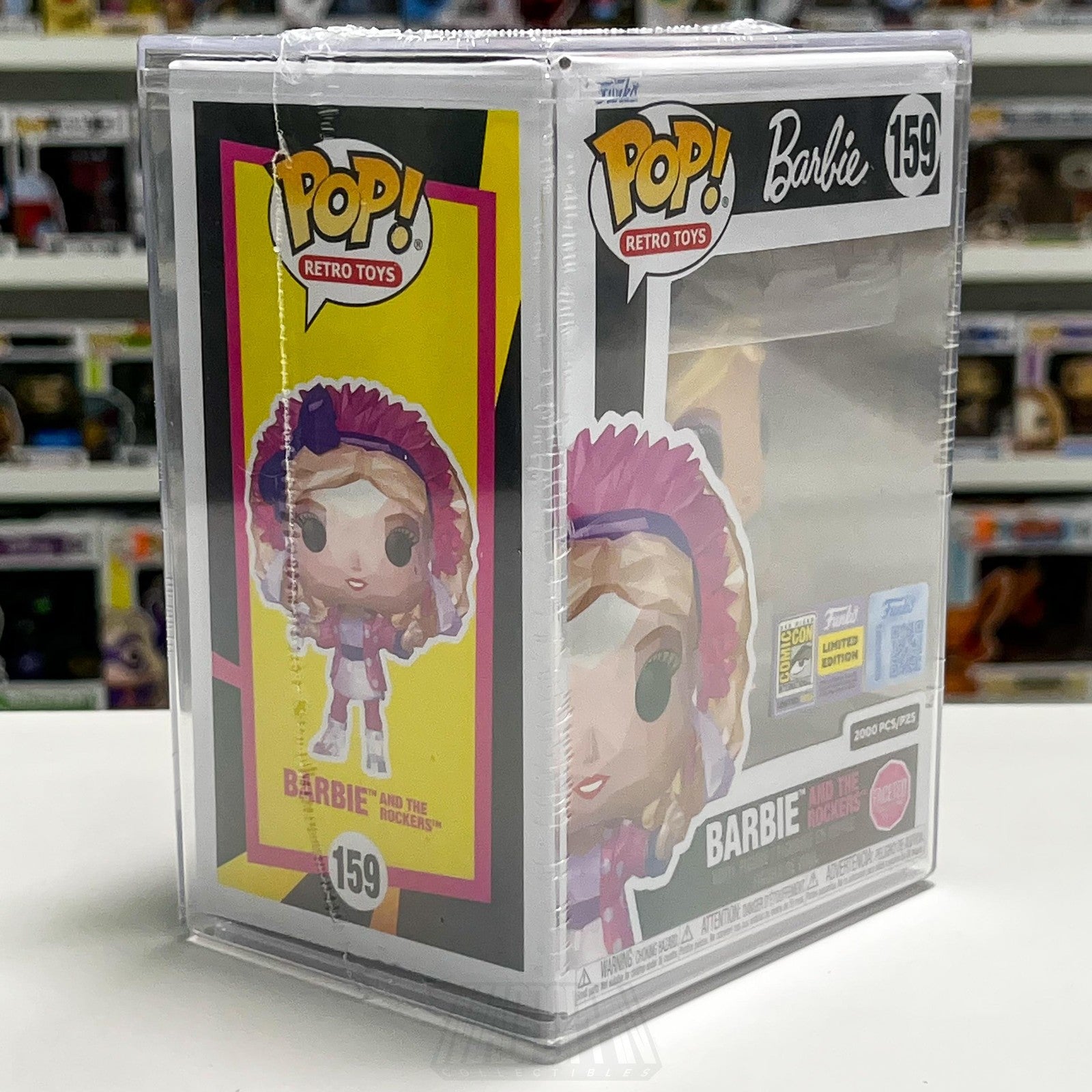 Funko Pop Retro Toys Barbie and the Rockers 159 Faceted SDCC 2023 LE 2000 Pcs