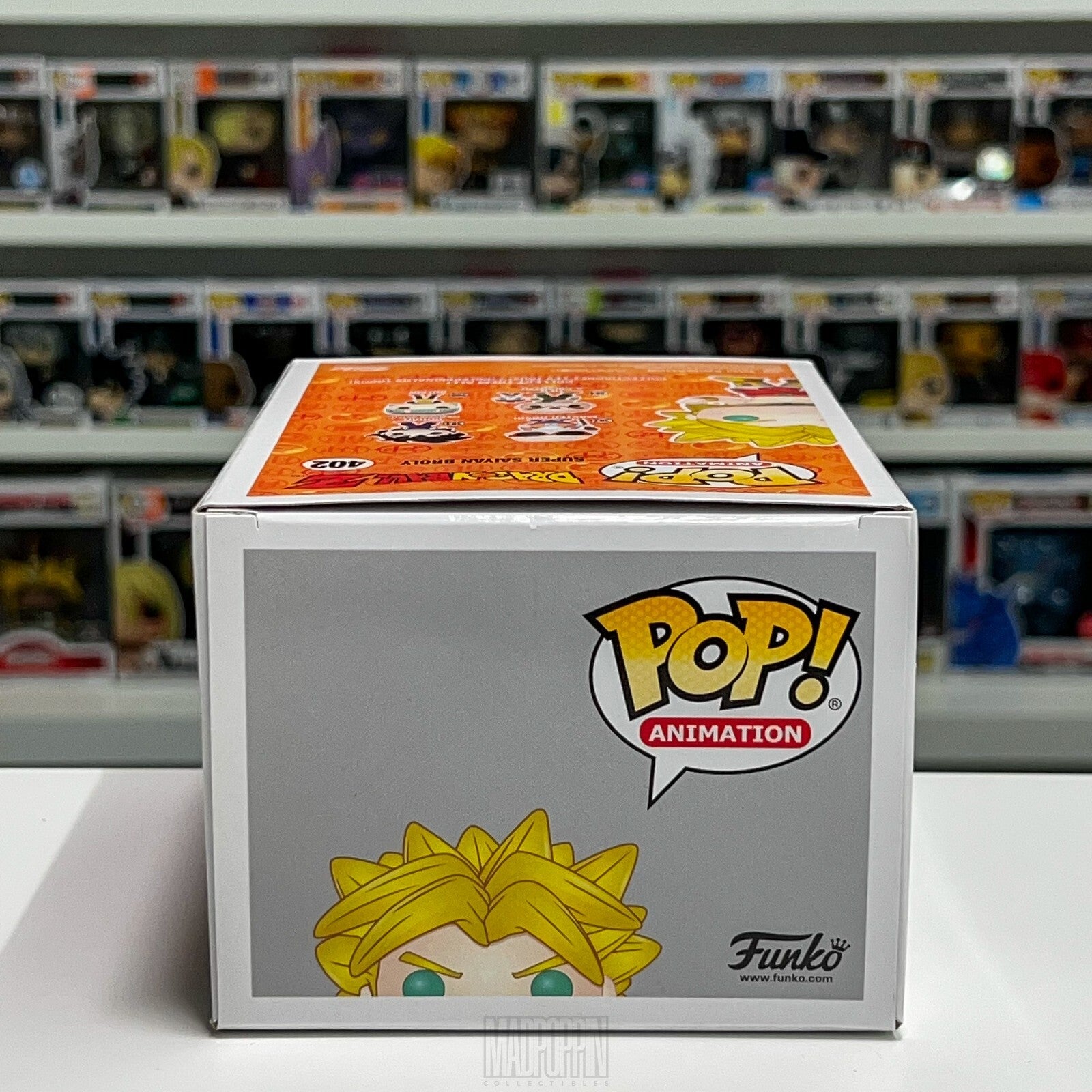 Funko Pop Anime Dragon Ball Z Super Saiyan Broly SDCC 2018 Official Sticker 402