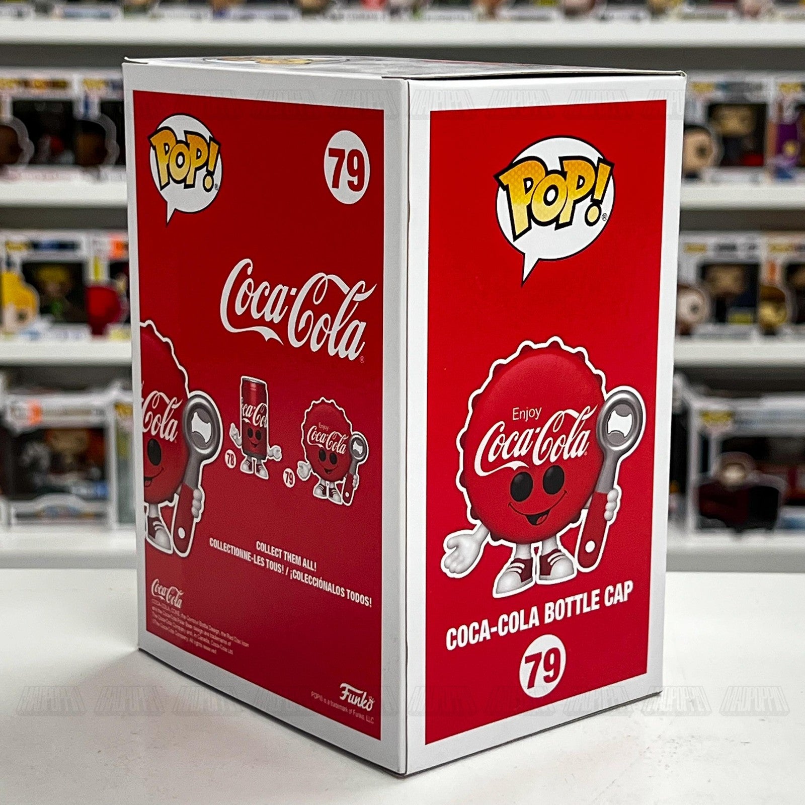 Funko Pop Coca-Cola Bottle Cap Figure #79 Vinyl Collectible Ad Icon New in Box