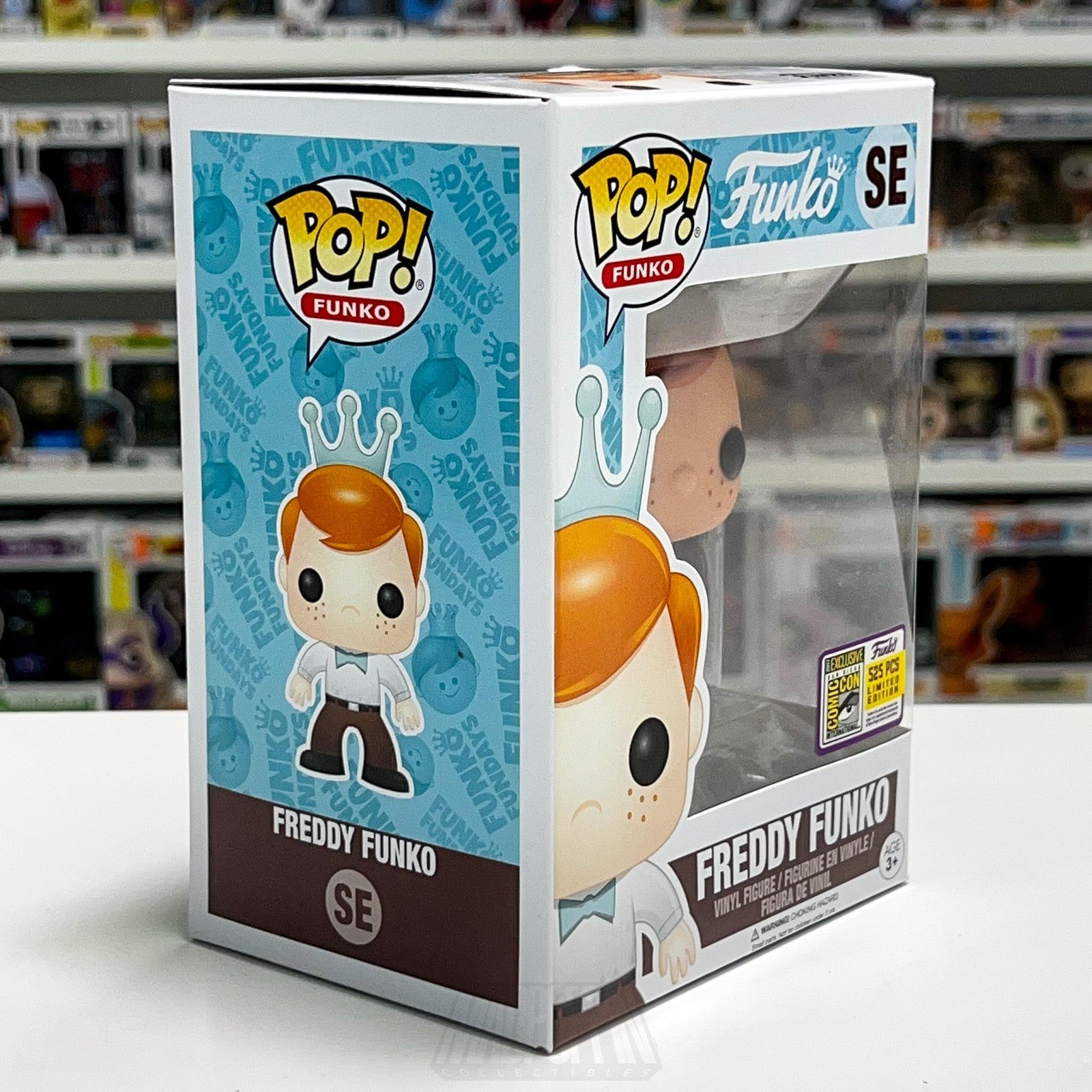 Funko Pop Freddy As MMPR Red Ranger SE Fundays 2017 SDCC 525 Pcs Exclusive Toy