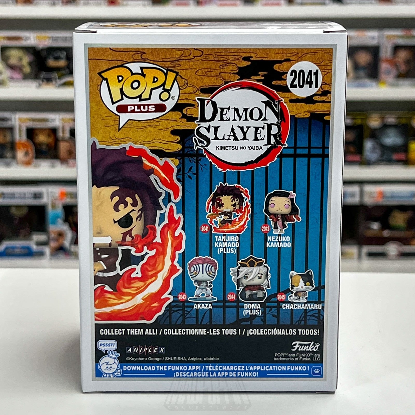 Funko Pop Plus Anime Demon Slayer Tanjiro Kamado Dancing Flash 2041 Vinyl Figure3