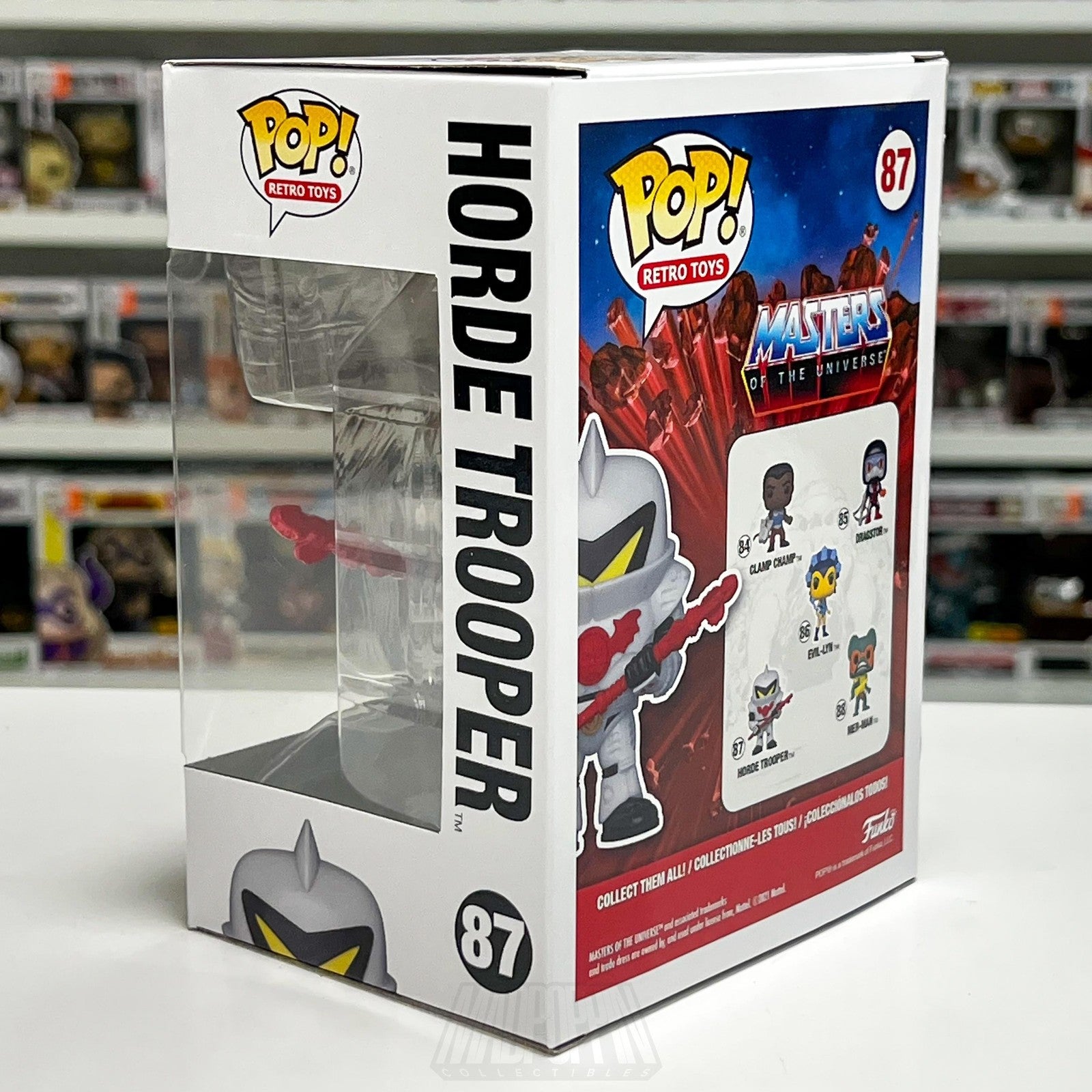 Funko Pop Masters of the Universe Horde Trooper 87 Retro Toys Vinyl Figure MOTU