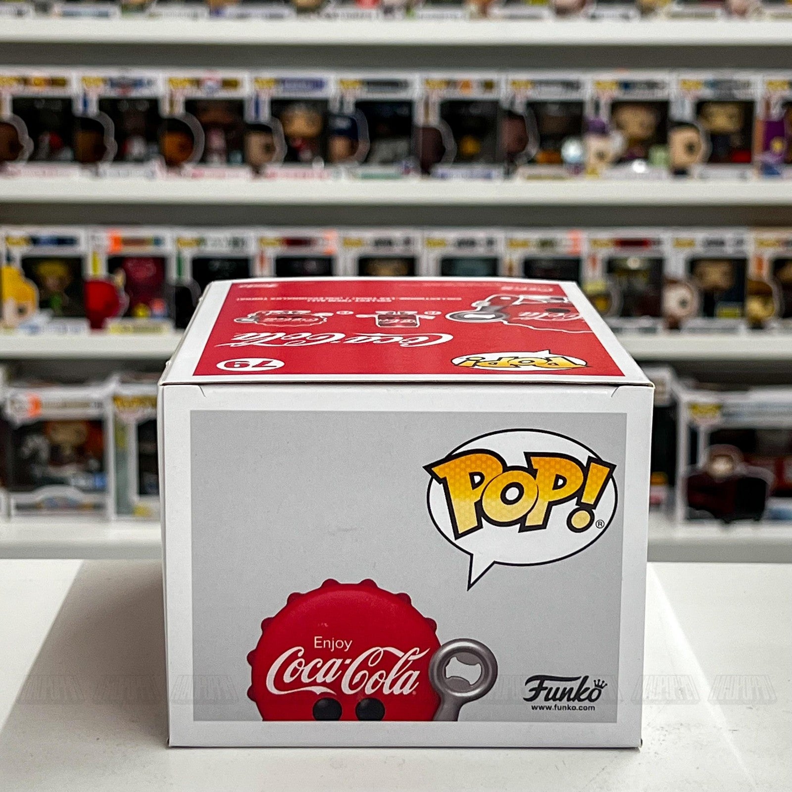 Funko Pop Coca-Cola Bottle Cap Figure #79 Vinyl Collectible Ad Icon New in Box