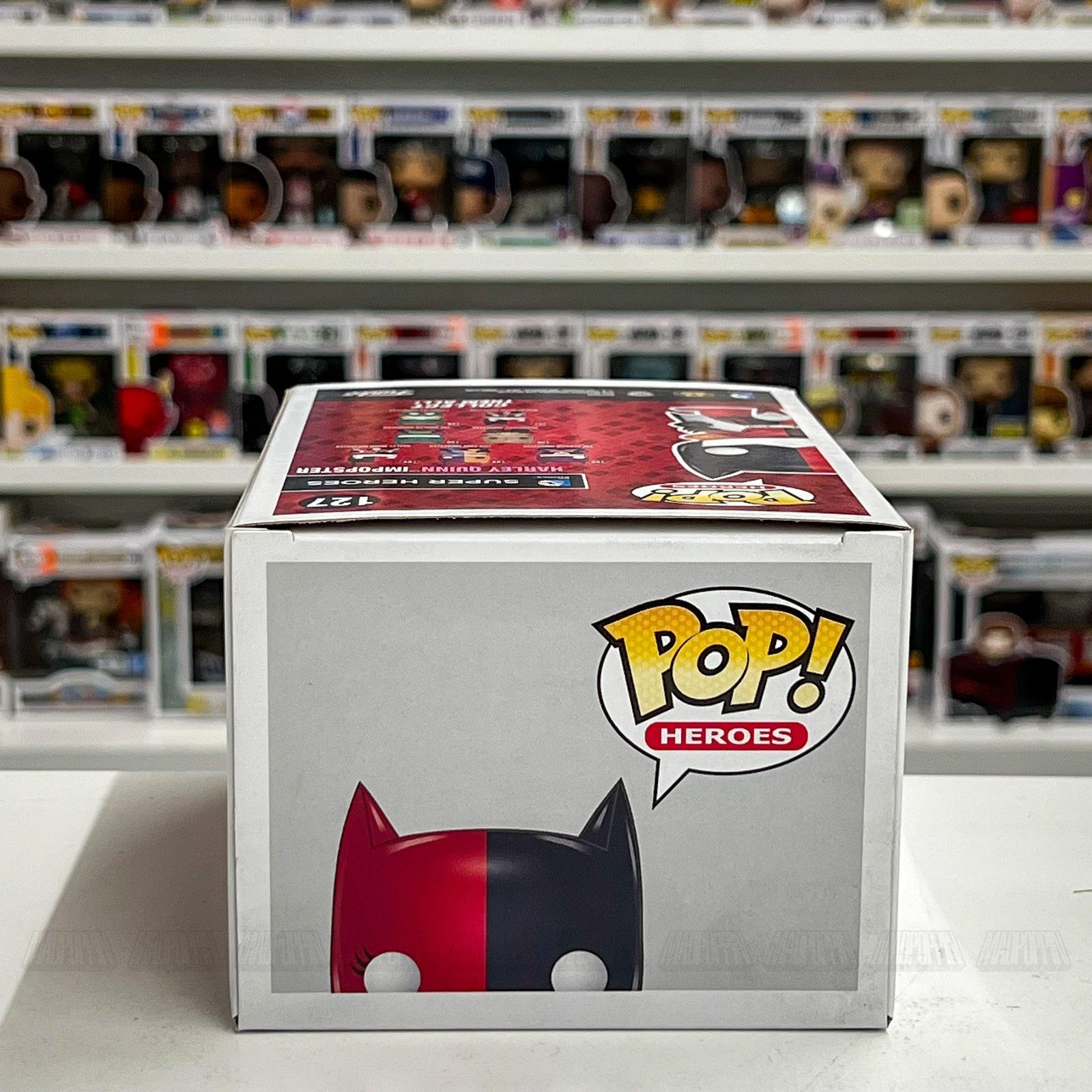 Funko Pop Harley Quinn Impopster 127 DC Comics Super Heroes Vinyl Figure New