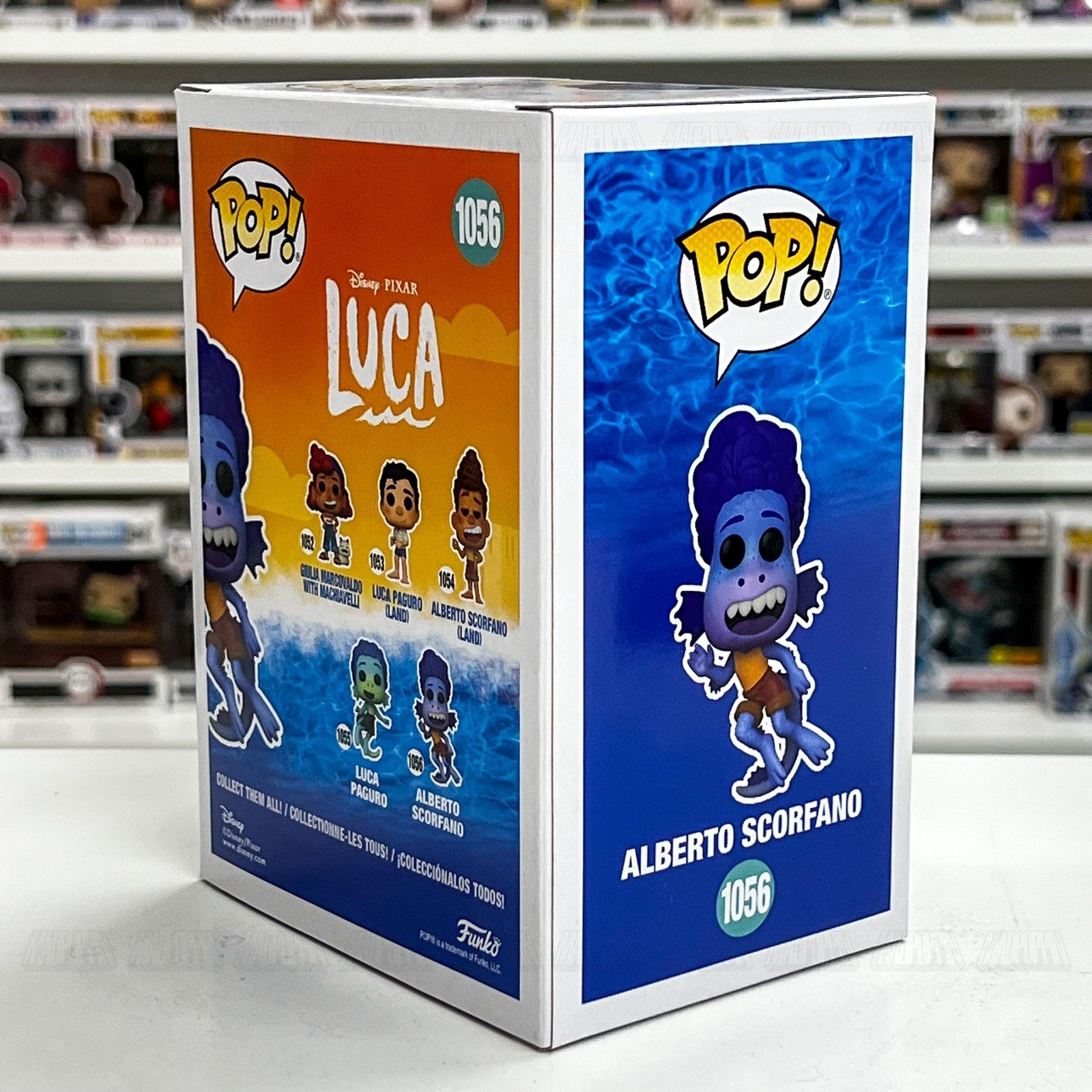 Funko Pop Disney Pixar Luca Alberto Scorfano #1056 Sea Monster Vinyl Figure