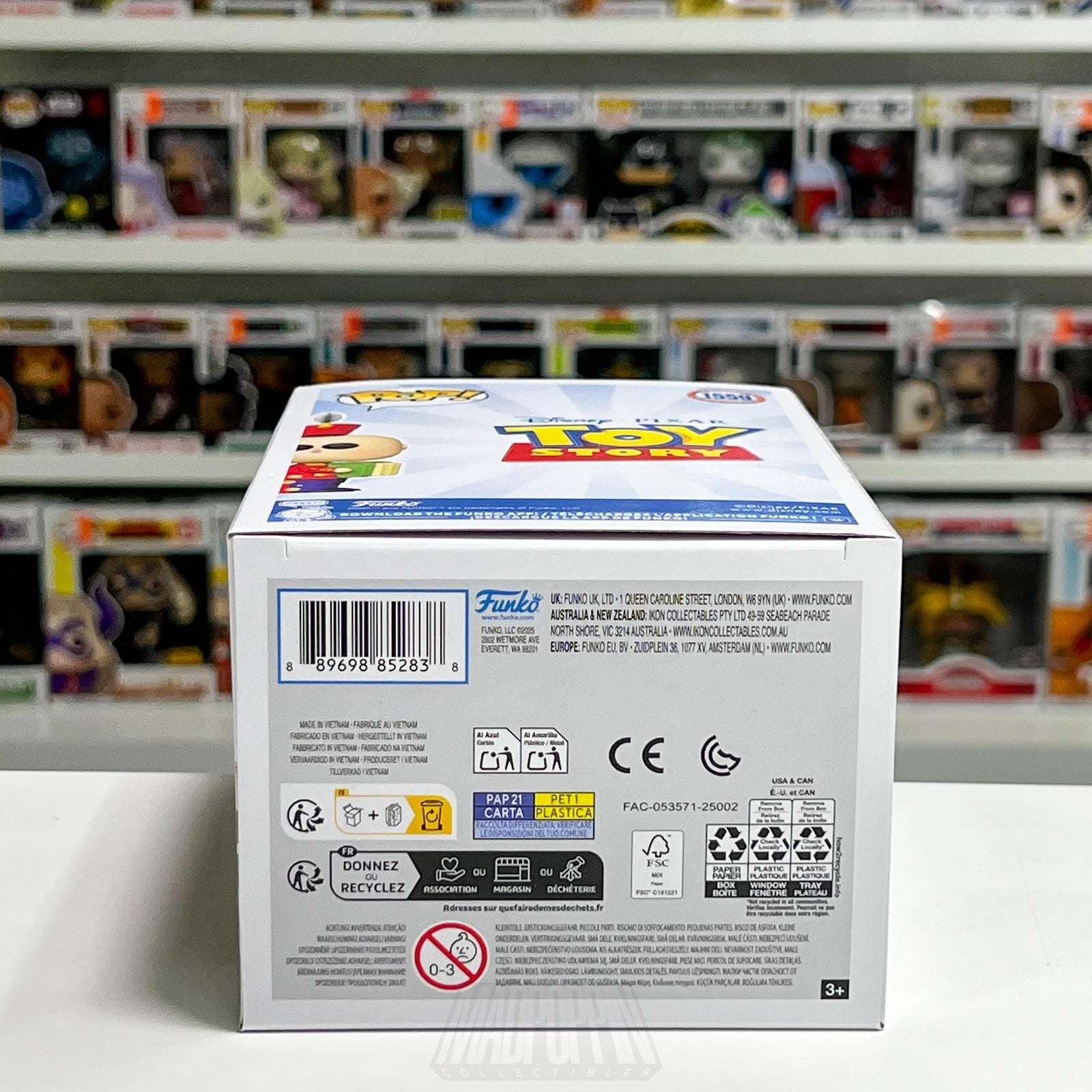 Funko Pop Toy Story Tin Toy 1559 Disney Pixar Limited 5000 PCS Exclusive Vinyl