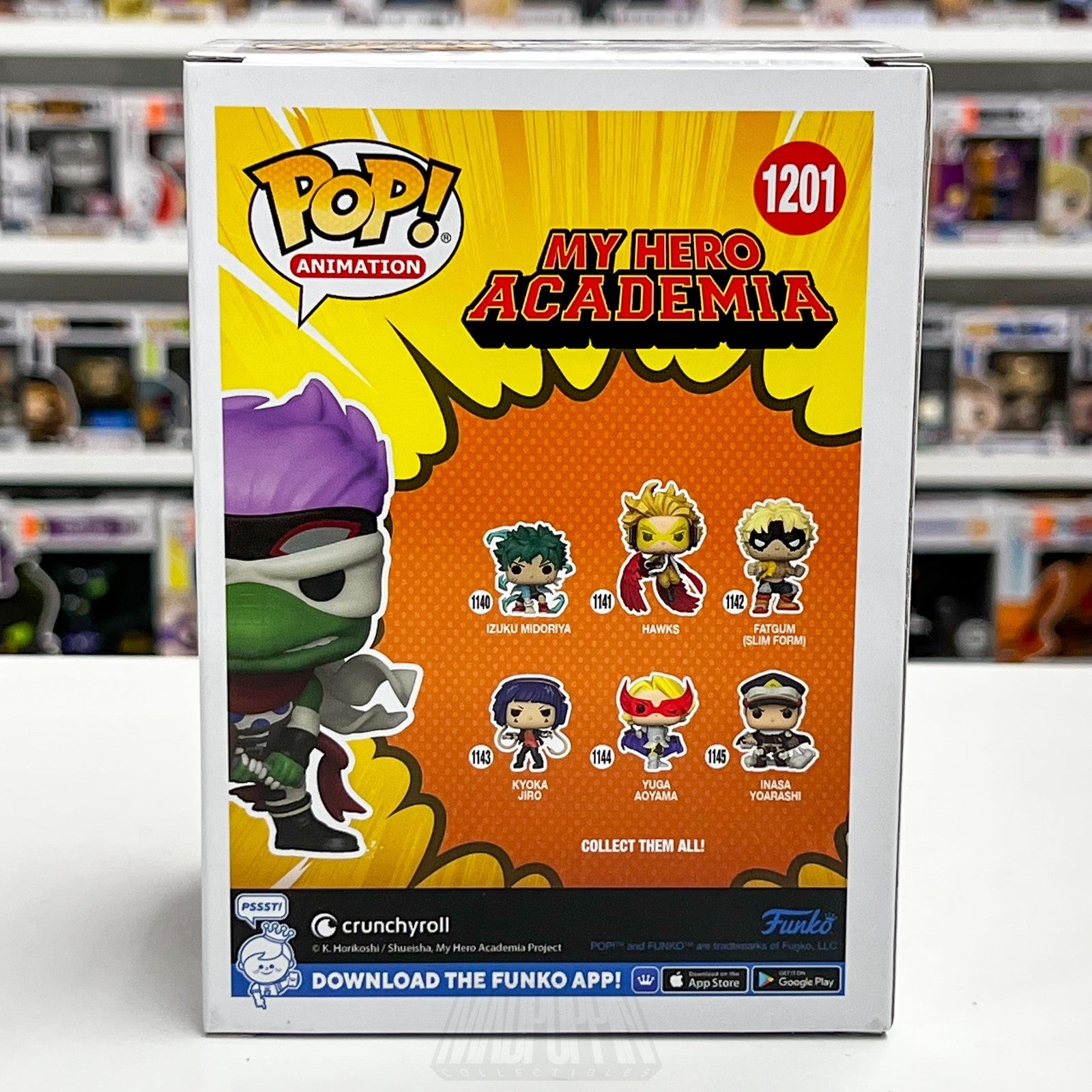 Funko Pop My Hero Academia Spinner 1201 Winter Convention 2022 Ltd Ed Vinyl3