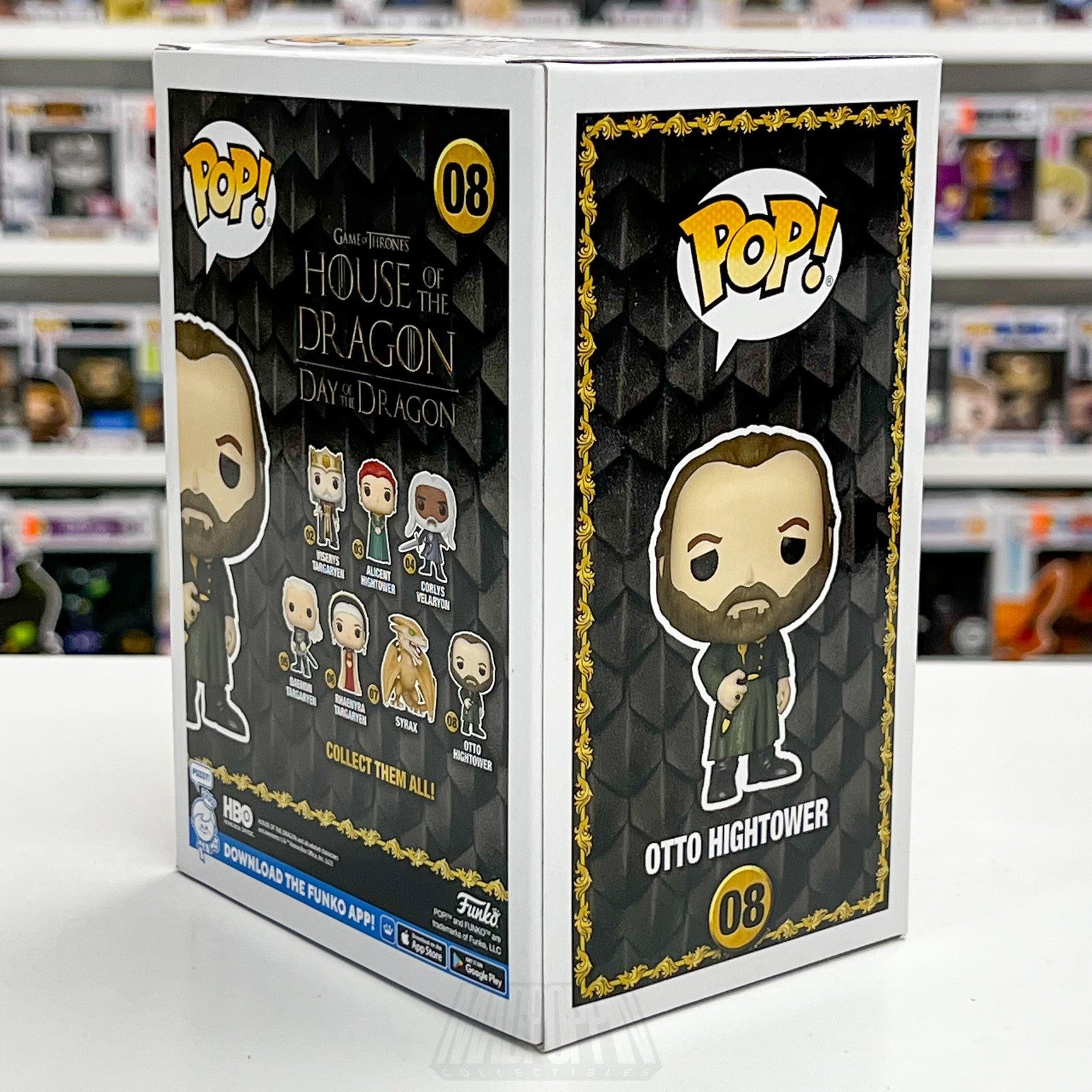 Funko Pop House of the Dragon Otto Hightower 08 Vinyl Figure Game of Thrones4