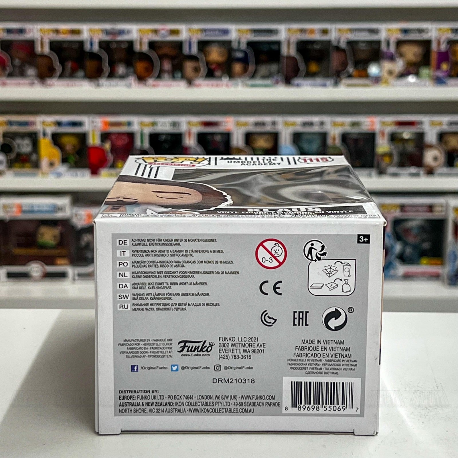 Funko Pop Television The Umbrella Academy Klaus #1115 Vinyl Figure New in Box