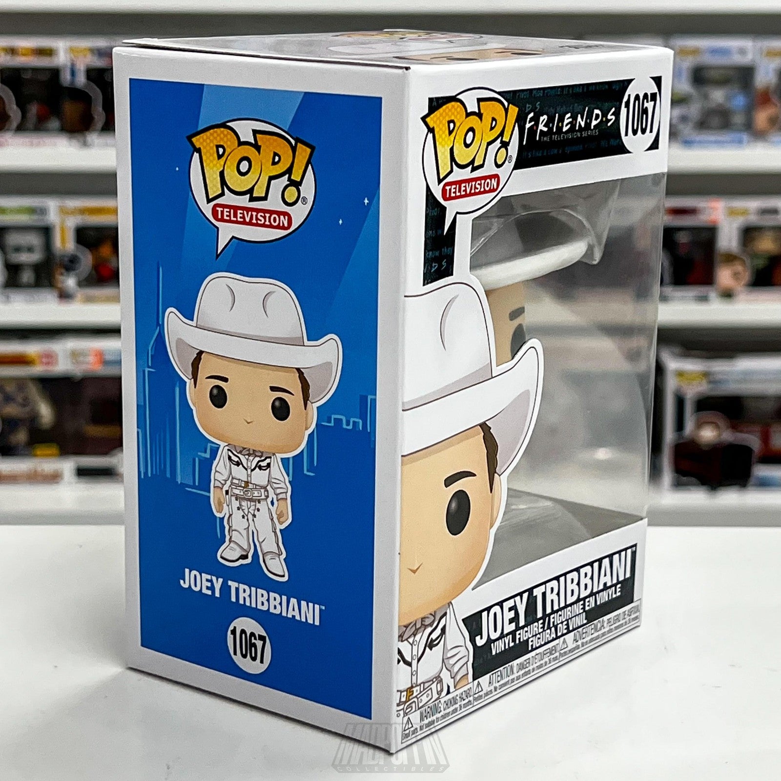 Funko Pop Friends Joey Tribbiani #1067 Vinyl Figure TV Show Collectible New