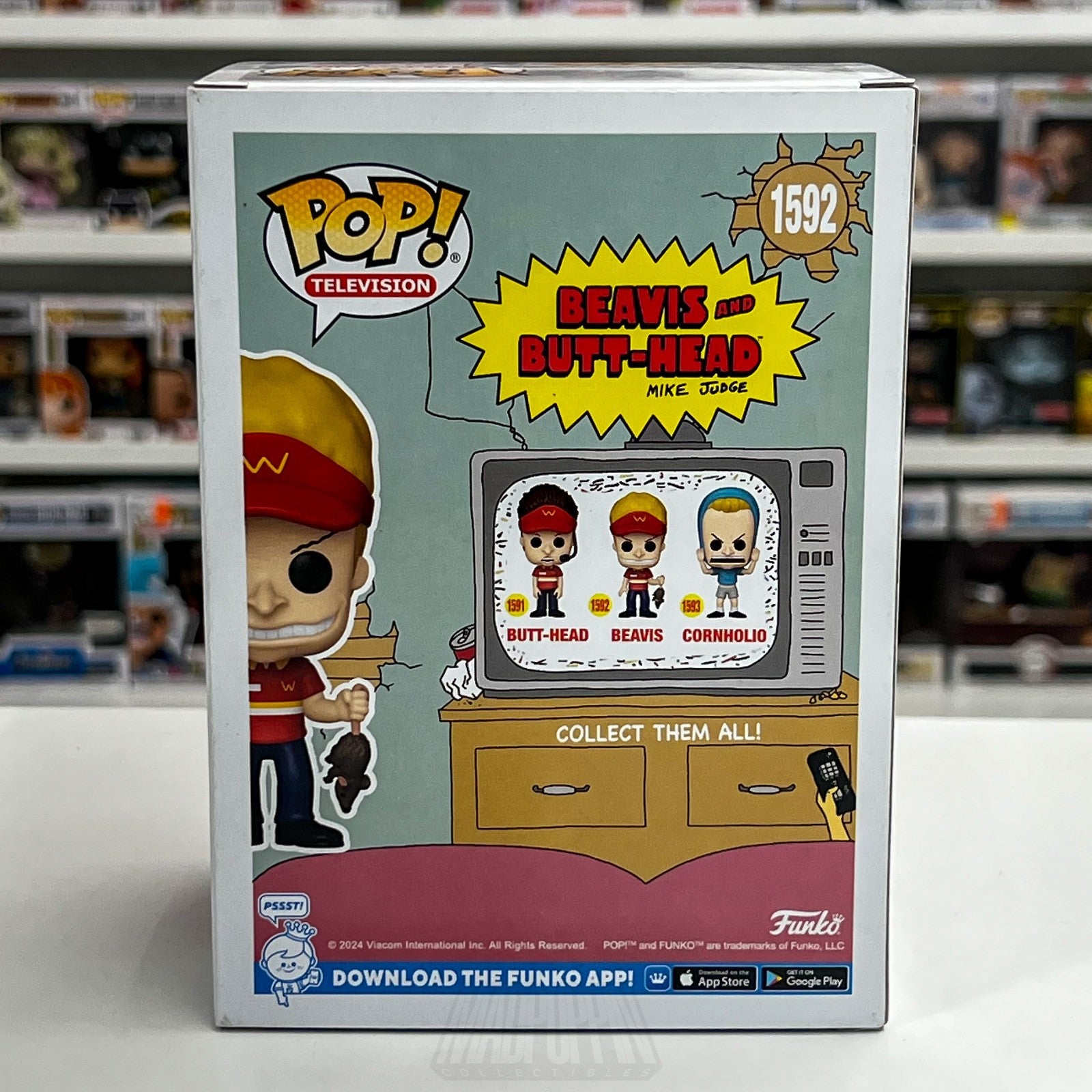 Funko Pop Television Beavis & Butt-Head Burger World Uniform 1592 Vinyl Figure3