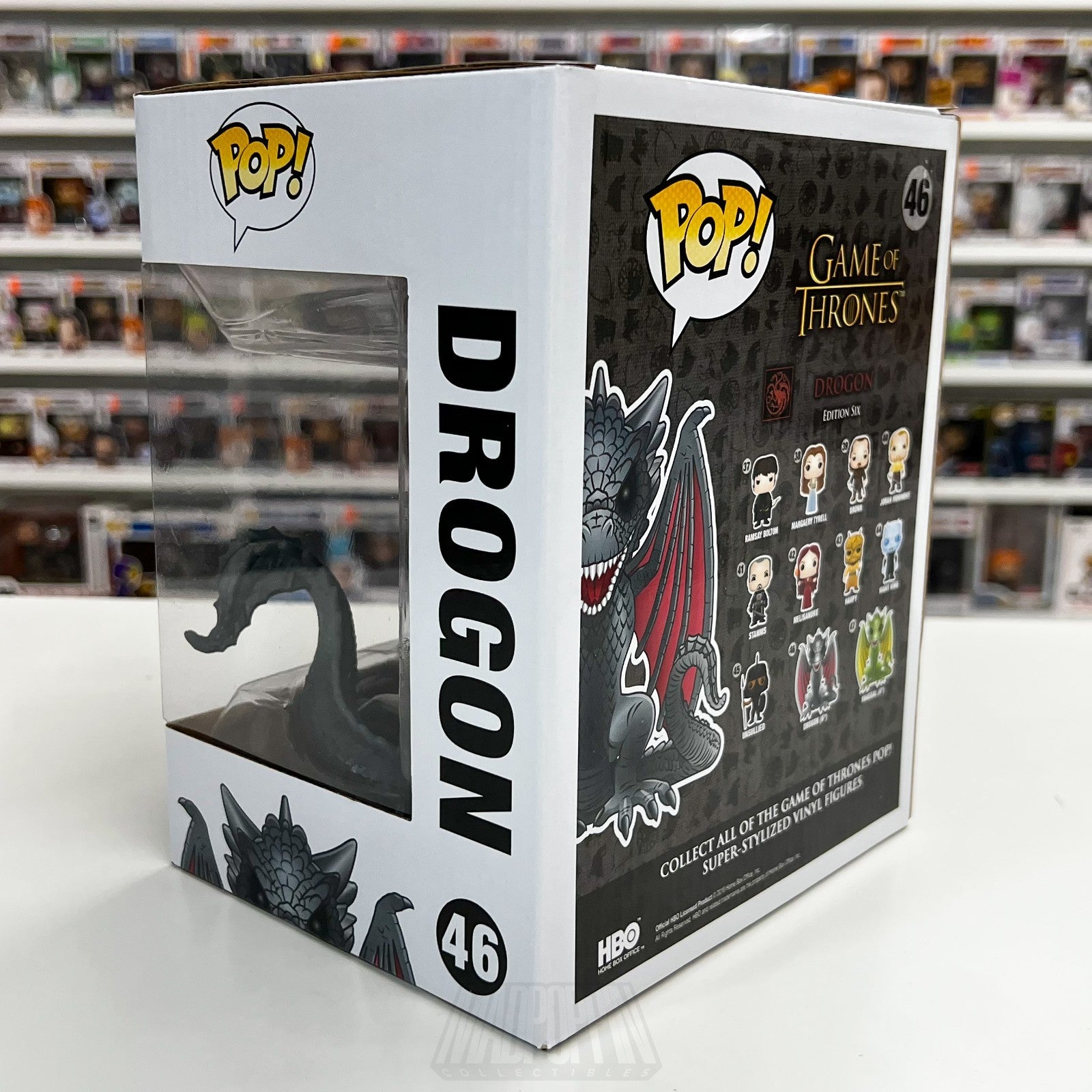 Funko Pop Television Game of Thrones Drogon 46 HBO Dragon 6 Inch Vinyl Figure2