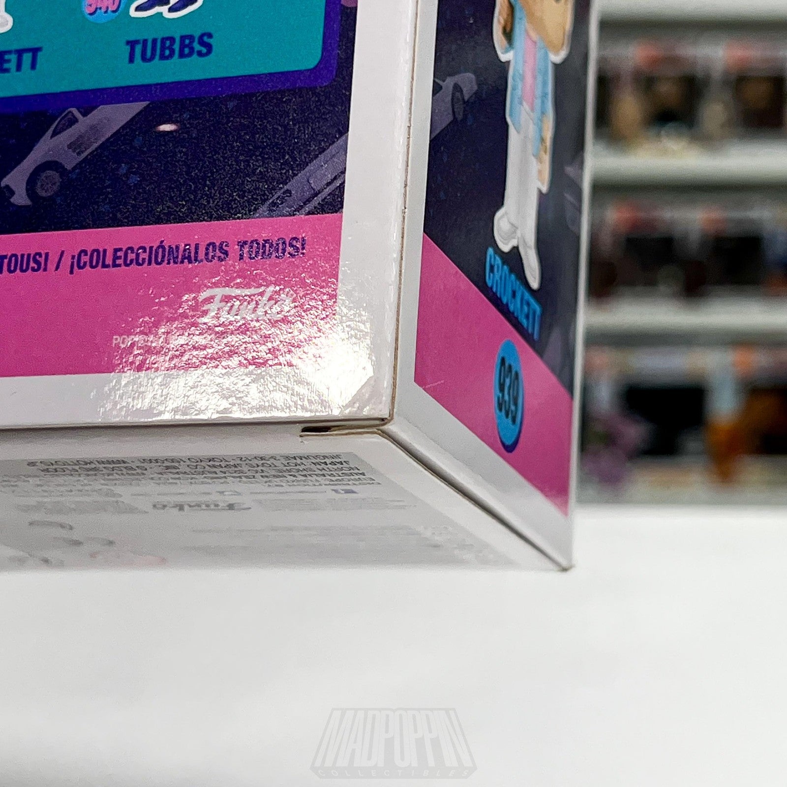 Funko Pop Television Miami Vice Crockett #939 Vinyl Figure TV Show Action Drama