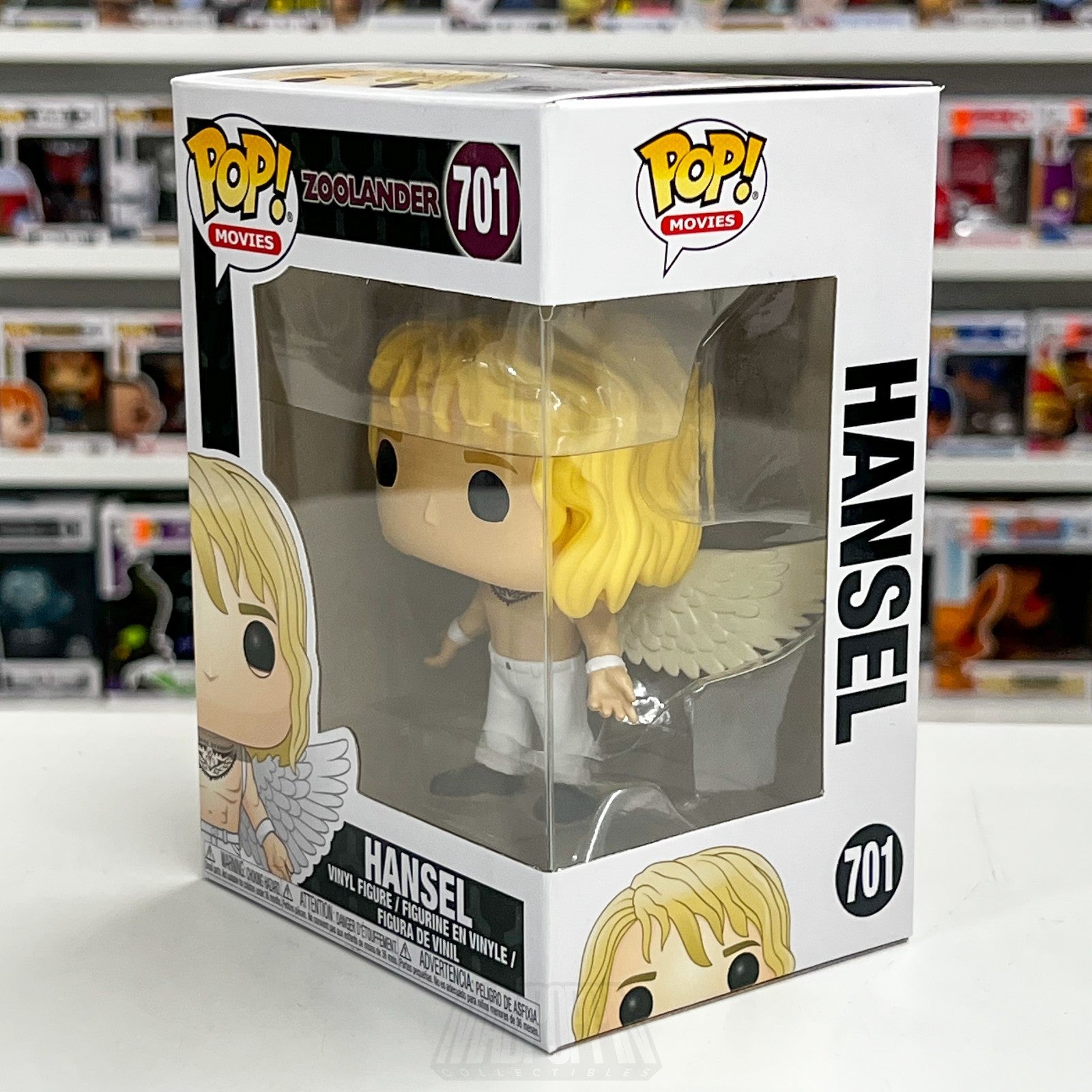 Funko Pop Movies Zoolander Hansel 701 American Comedy Owen Wilson Vinyl Figure1