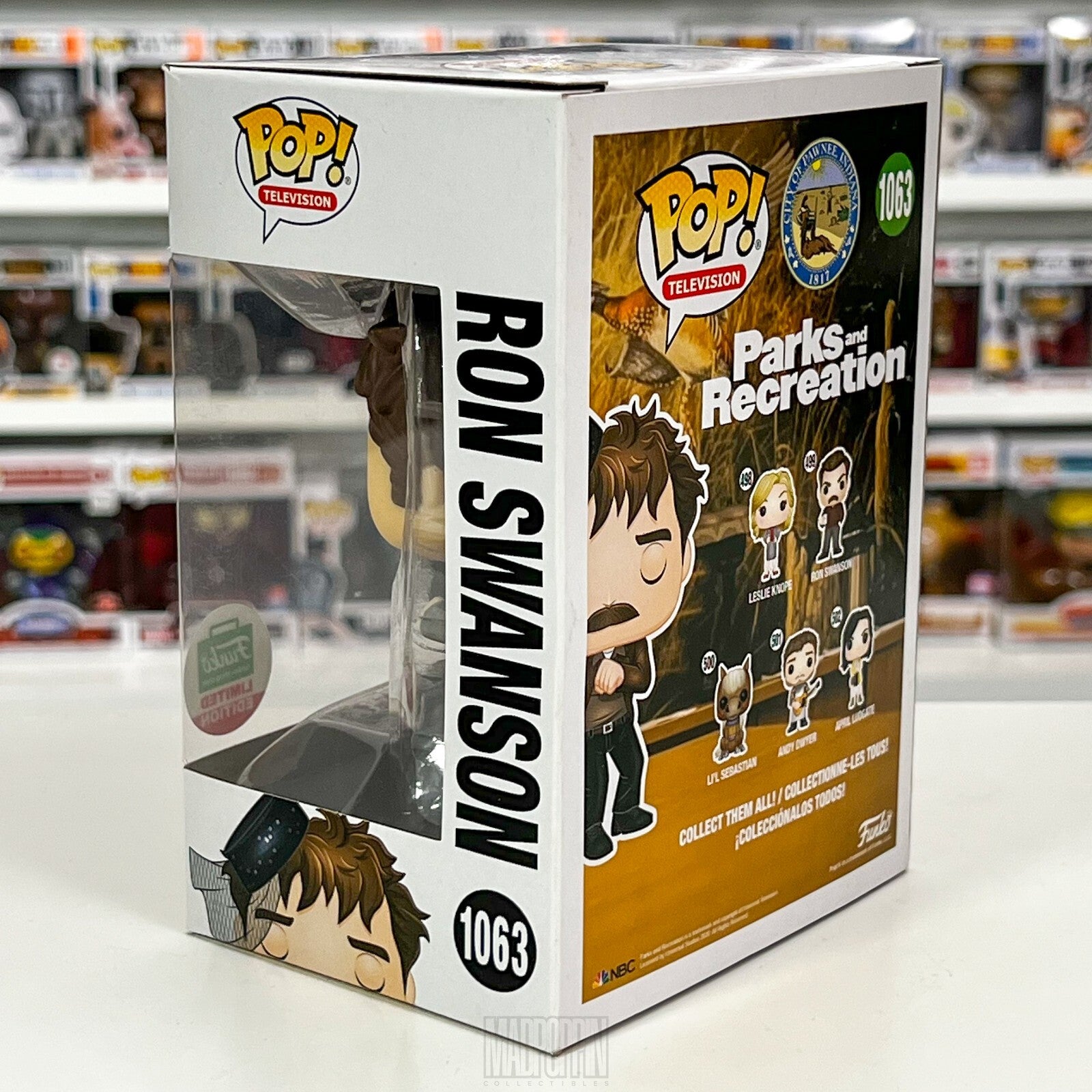 Funko Pop TV Parks and Recreation Ron Swanson Dancing Funko-Shop.com 1063