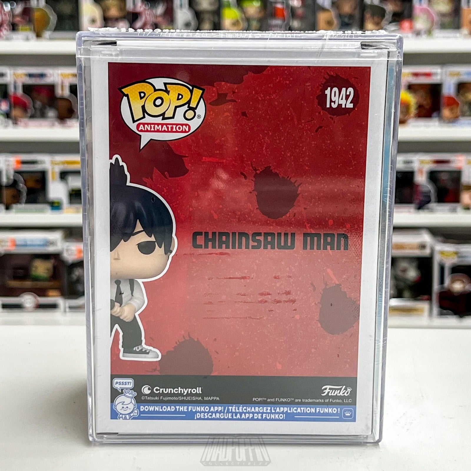 Funko Pop Chainsaw Man Aki Hayakawa 1942 Limited 5000pcs Vinyl Figure Animation