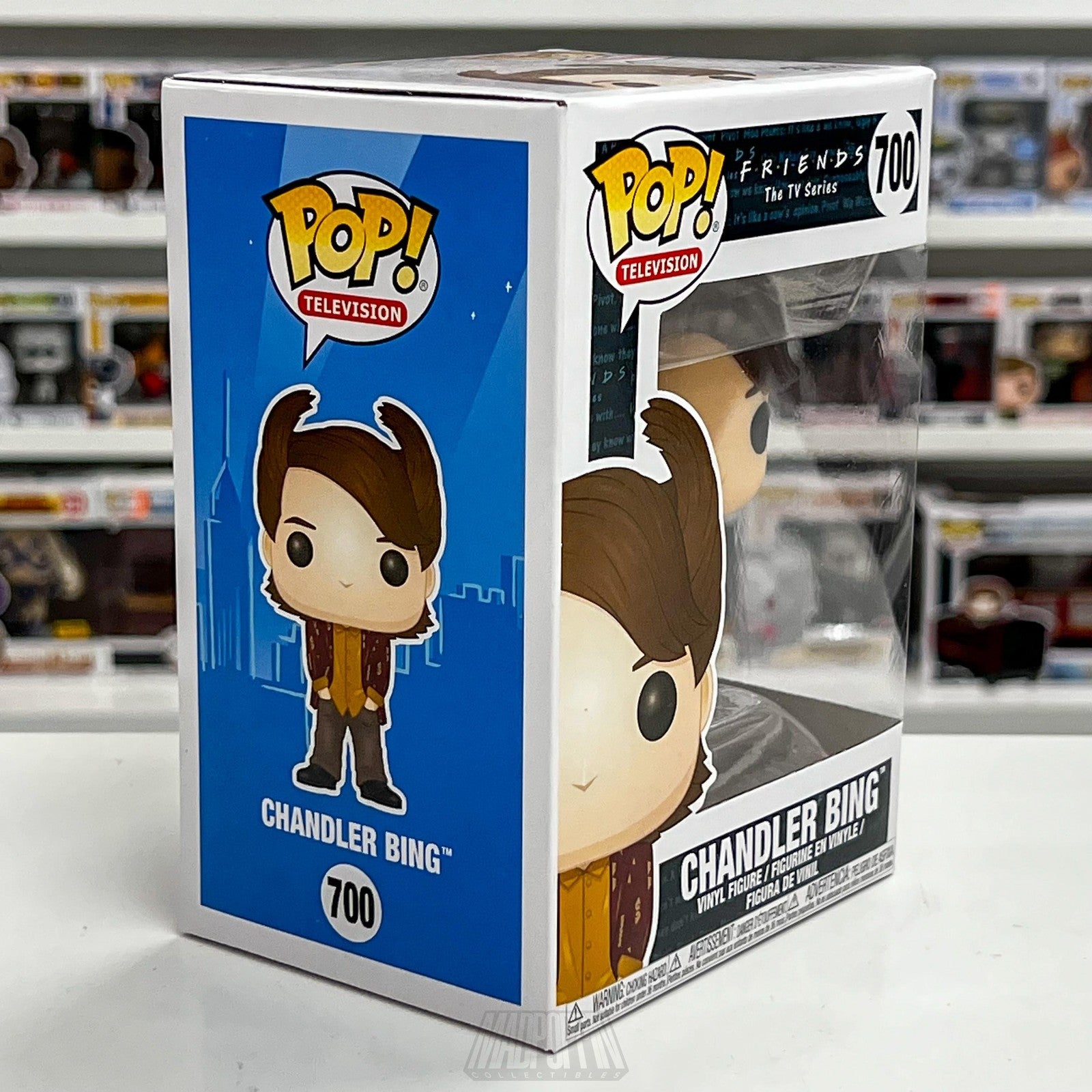 Funko Pop Friends Chandler Bing 700 Vinyl Figure TV Series Collectible New Box