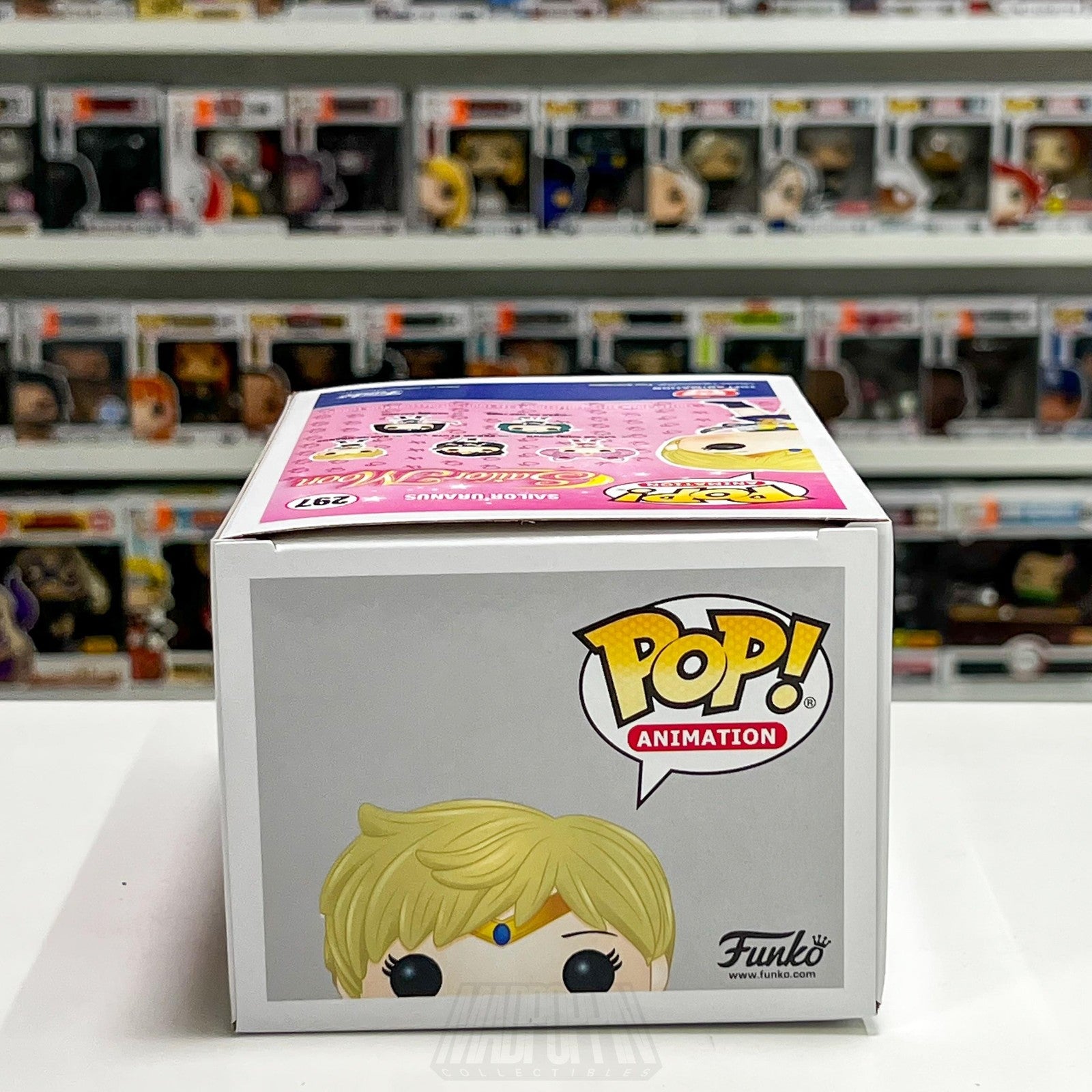 Funko Pop Animation Sailor Moon Sailor Uranus 297 Vinyl Figure Boxed Toy Anime