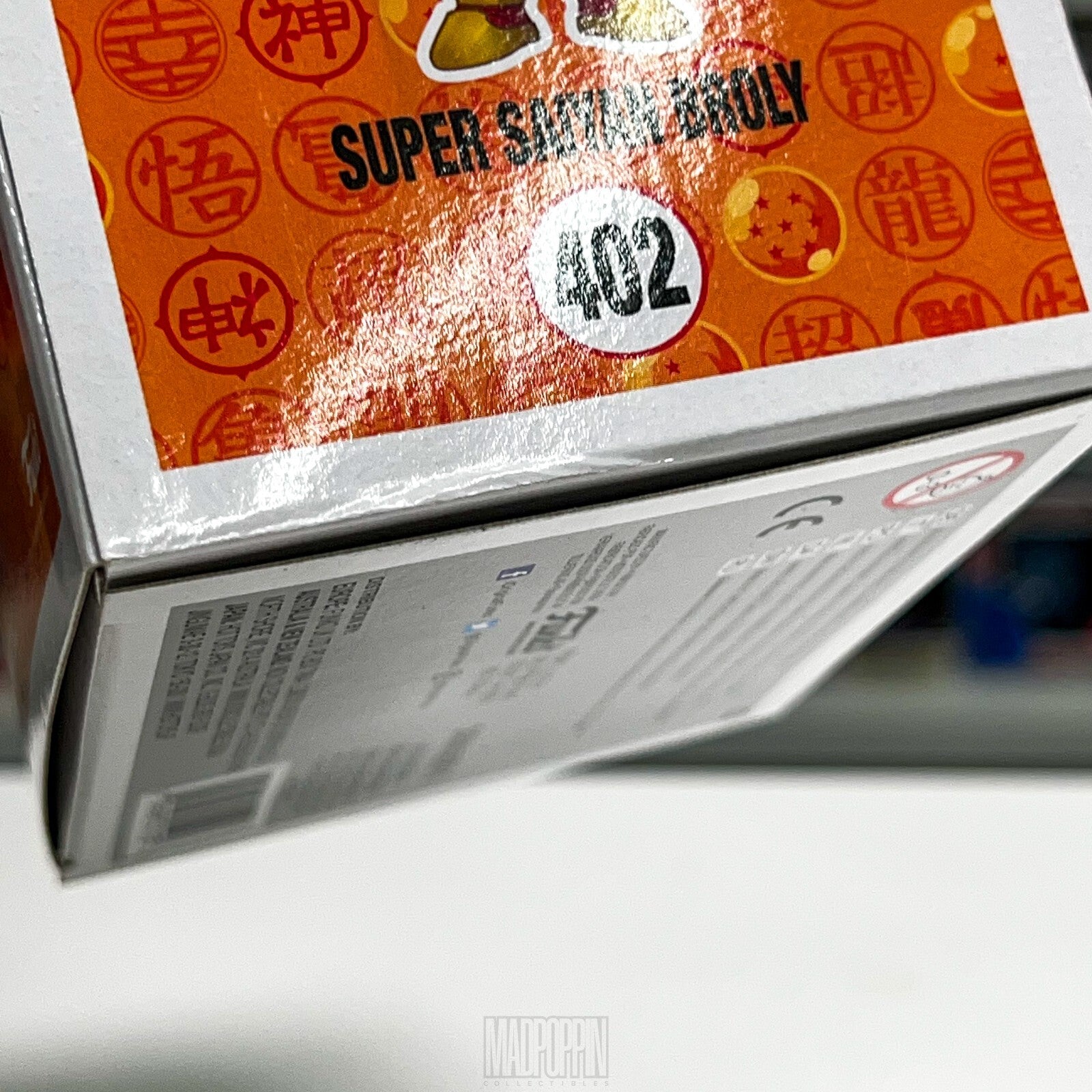 Funko Pop Anime Dragon Ball Z Super Saiyan Broly SDCC 2018 Official Sticker 402