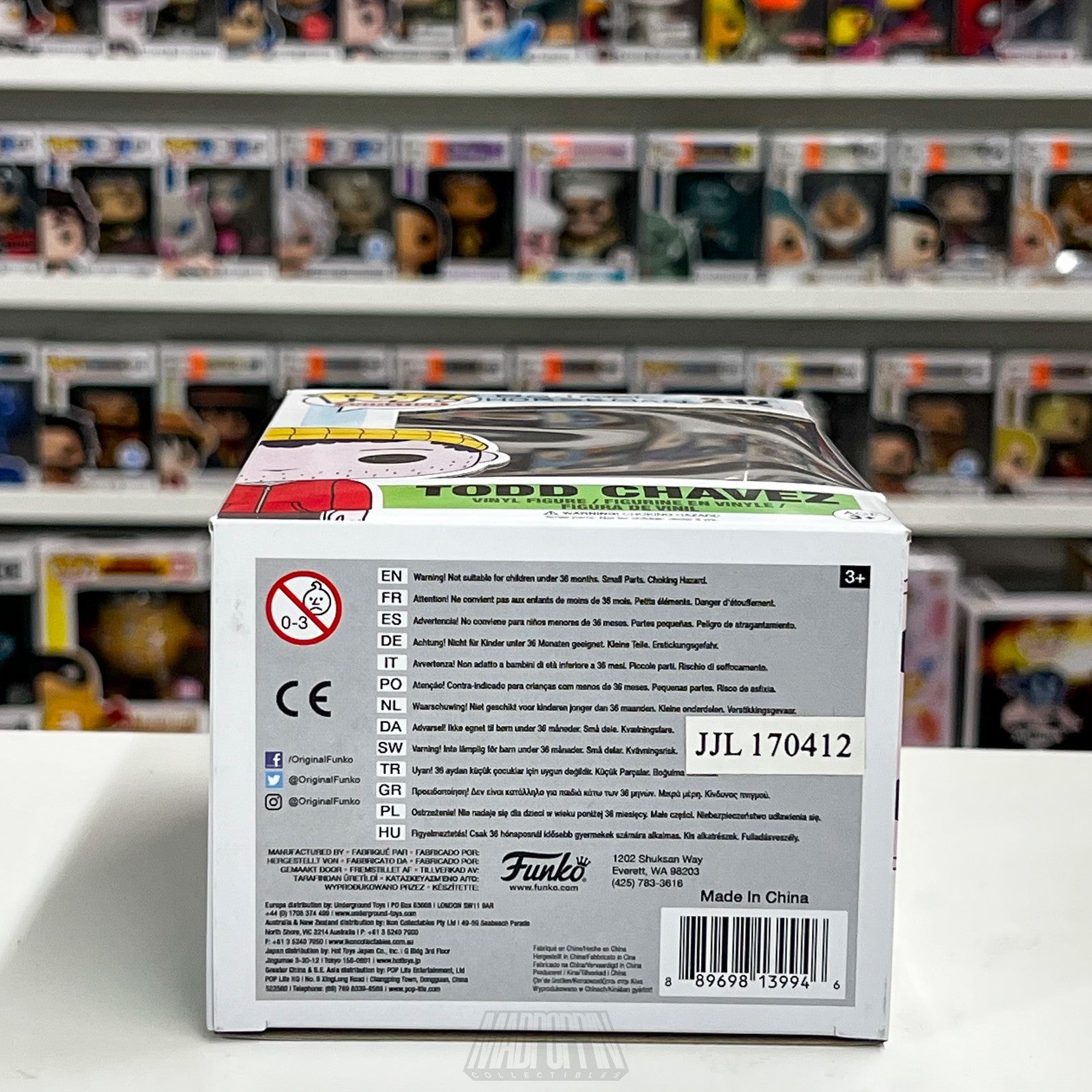 Funko Pop BoJack Horseman Todd Chavez Vinyl Figure Animation #232 TV Collectible