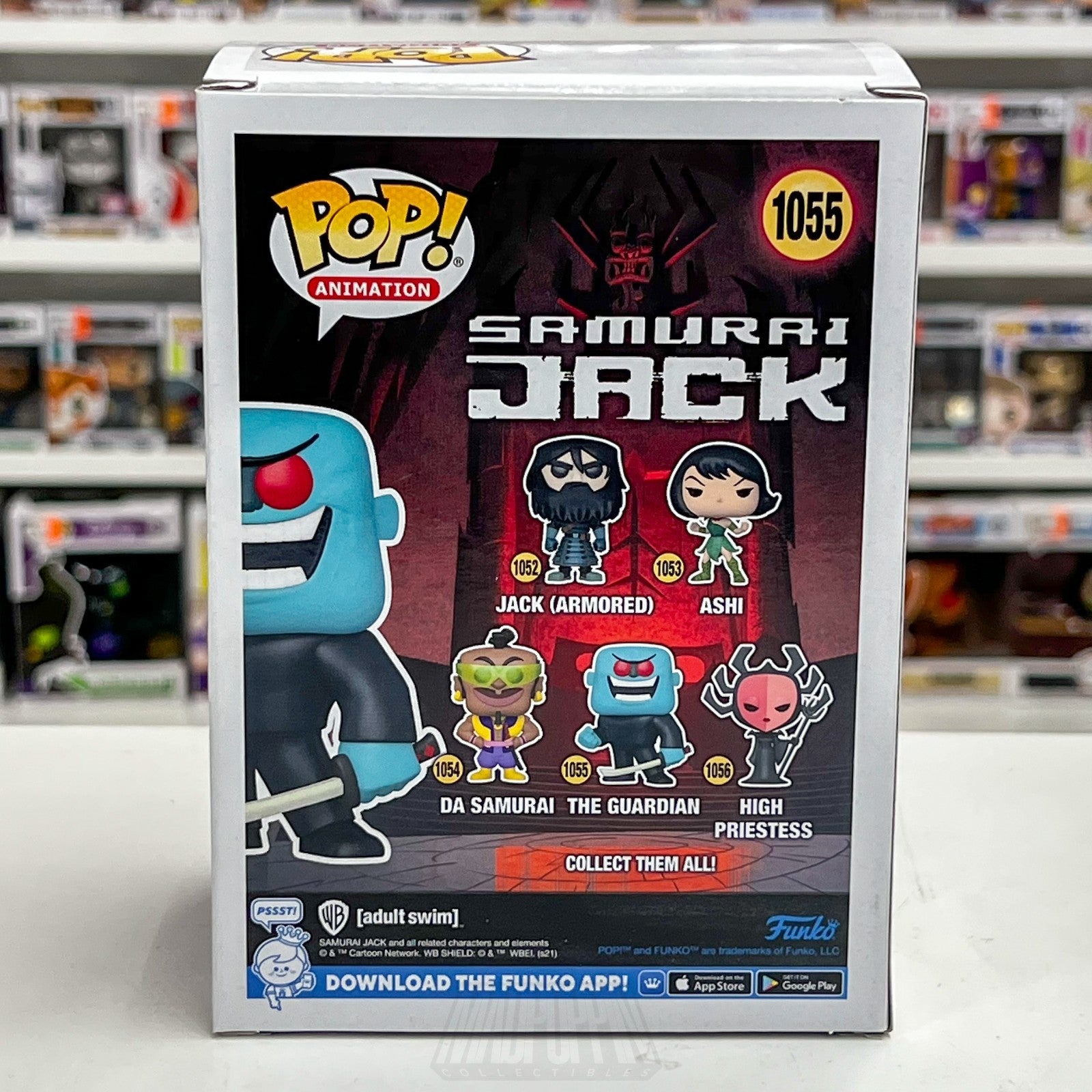 Funko Pop Animation Samurai Jack The Guardian 1055 Figure Cartoon Network Toy3
