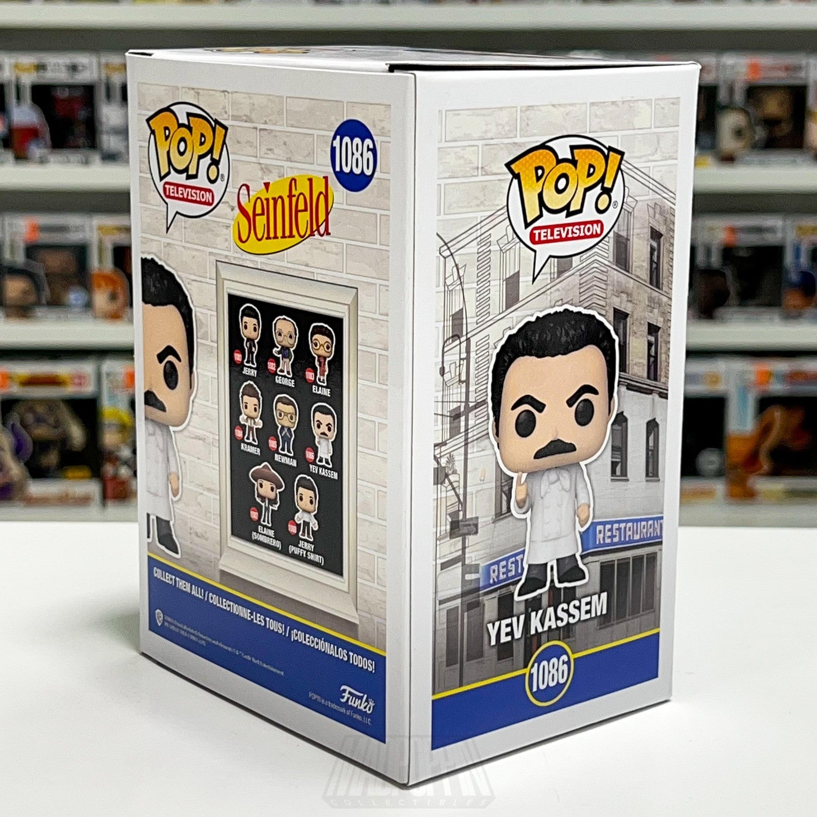 Funko Pop Television Seinfeld Yev Kassem 1086 Figure Soup Nazi Toy Comedy Sitcom