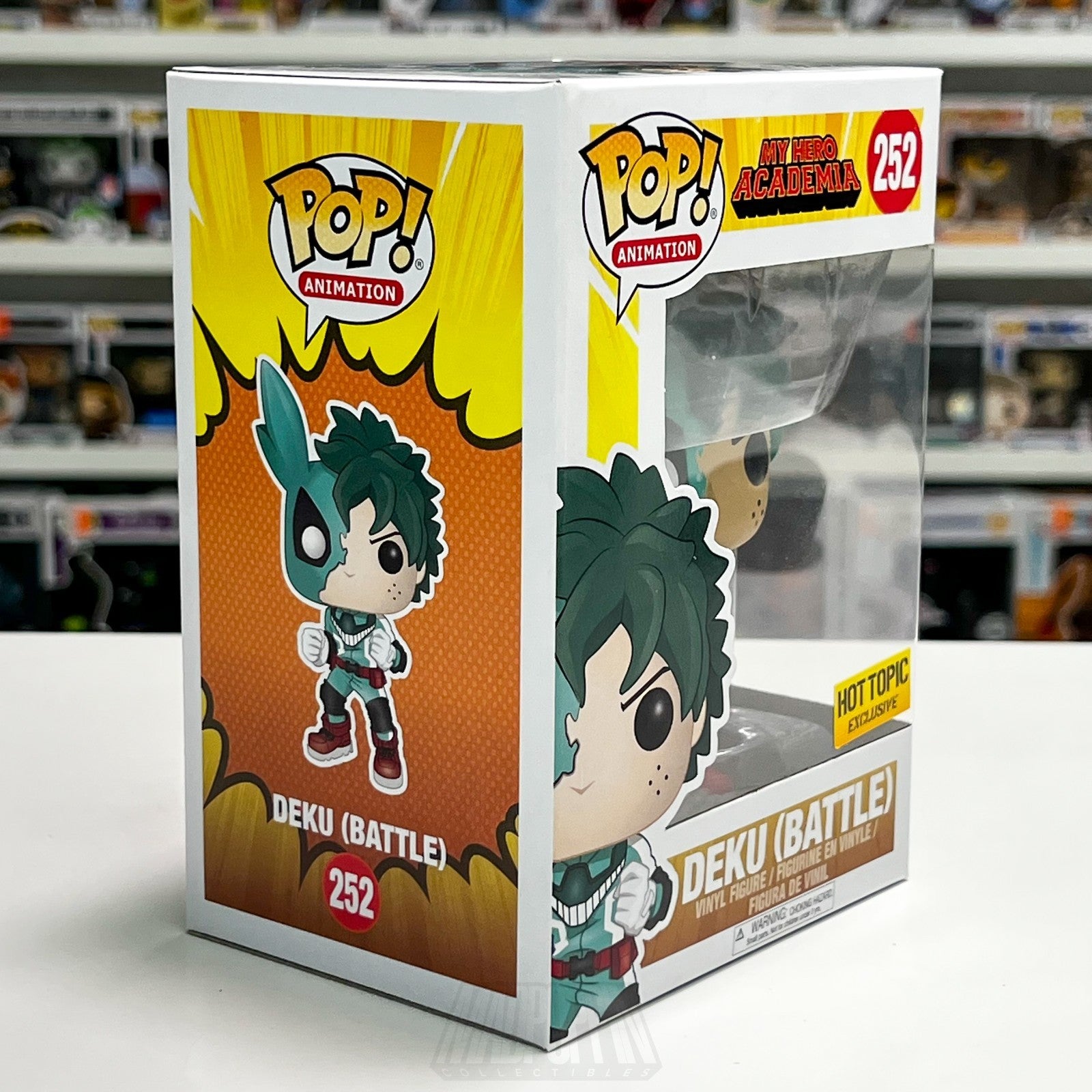 Funko Pop Anime My Hero Academia Deku Battle Hot Topic 252 Izuku Midoria Figure5