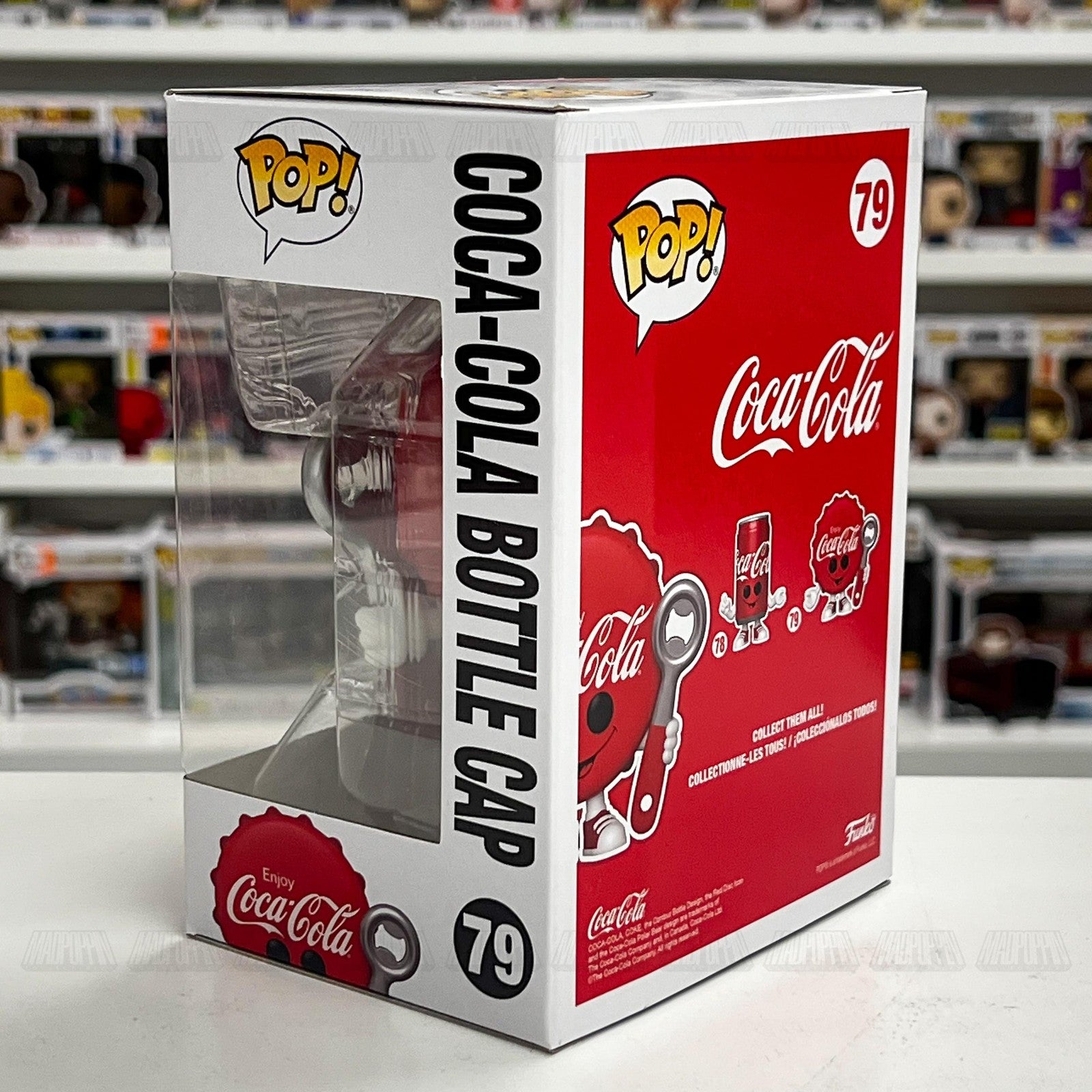 Funko Pop Coca-Cola Bottle Cap Figure #79 Vinyl Collectible Ad Icon New in Box