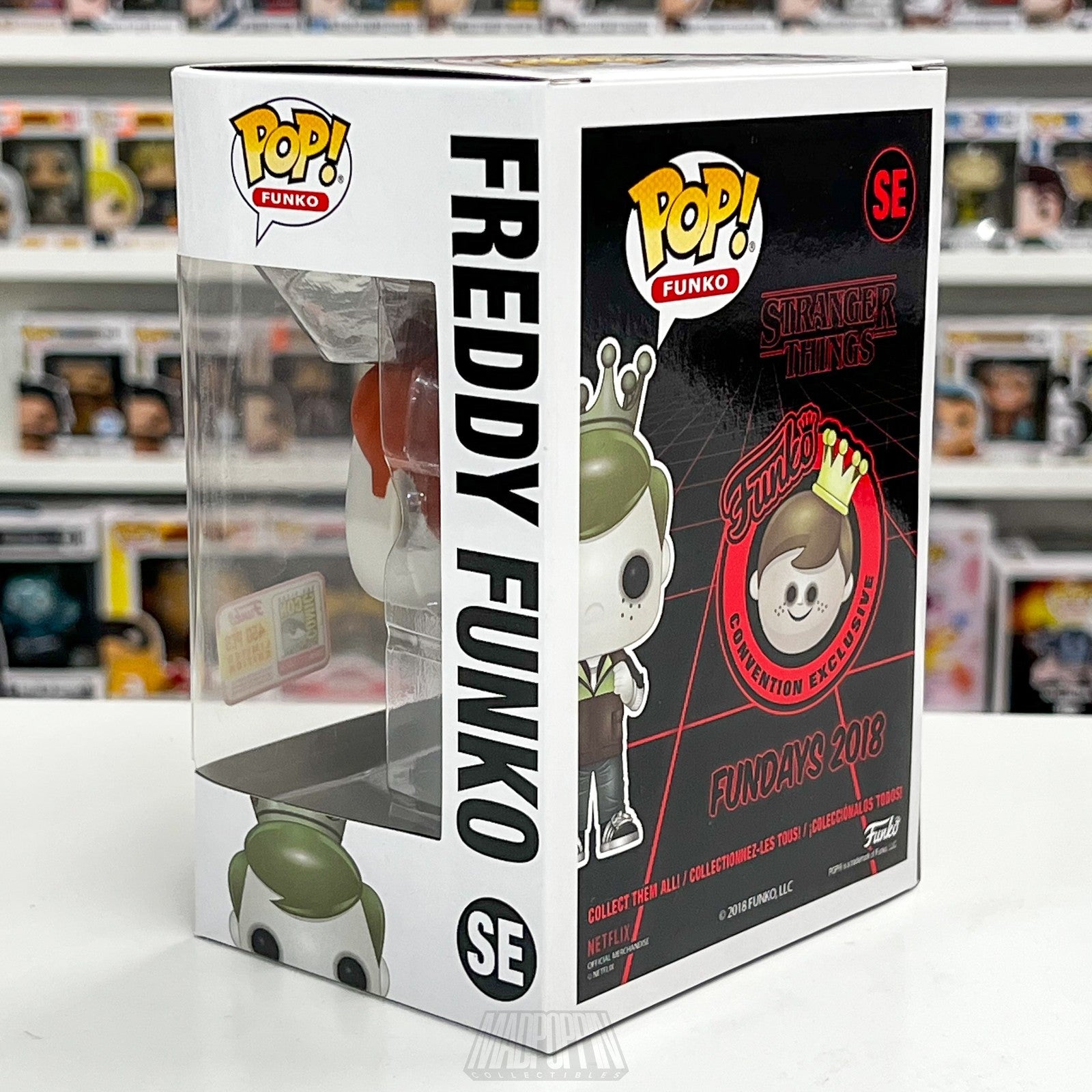 Freddy Funko Pop SE Stranger Things Fundays 2018 SDCC 450 PCS Limited Edition
