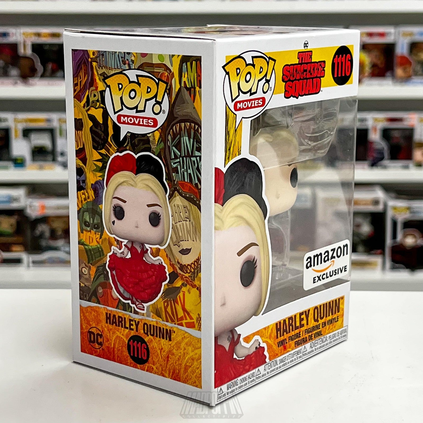 Funko Pop Harley Quinn 1116 Suicide Squad Amazon Exclusive Vinyl Figure New