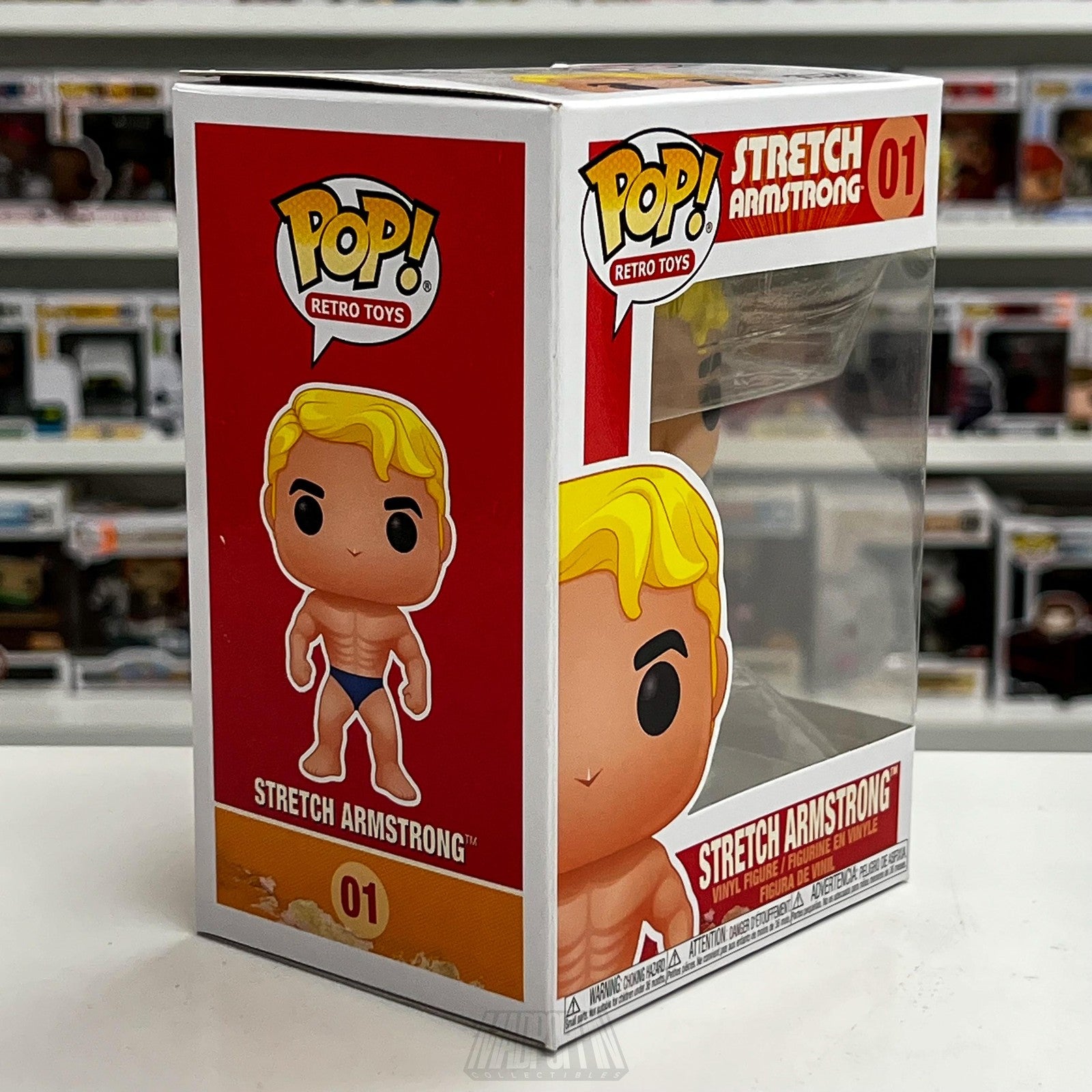 Funko Pop Retro Toys Stretch Armstrong 01 Vinyl Figure Collectible New in Box