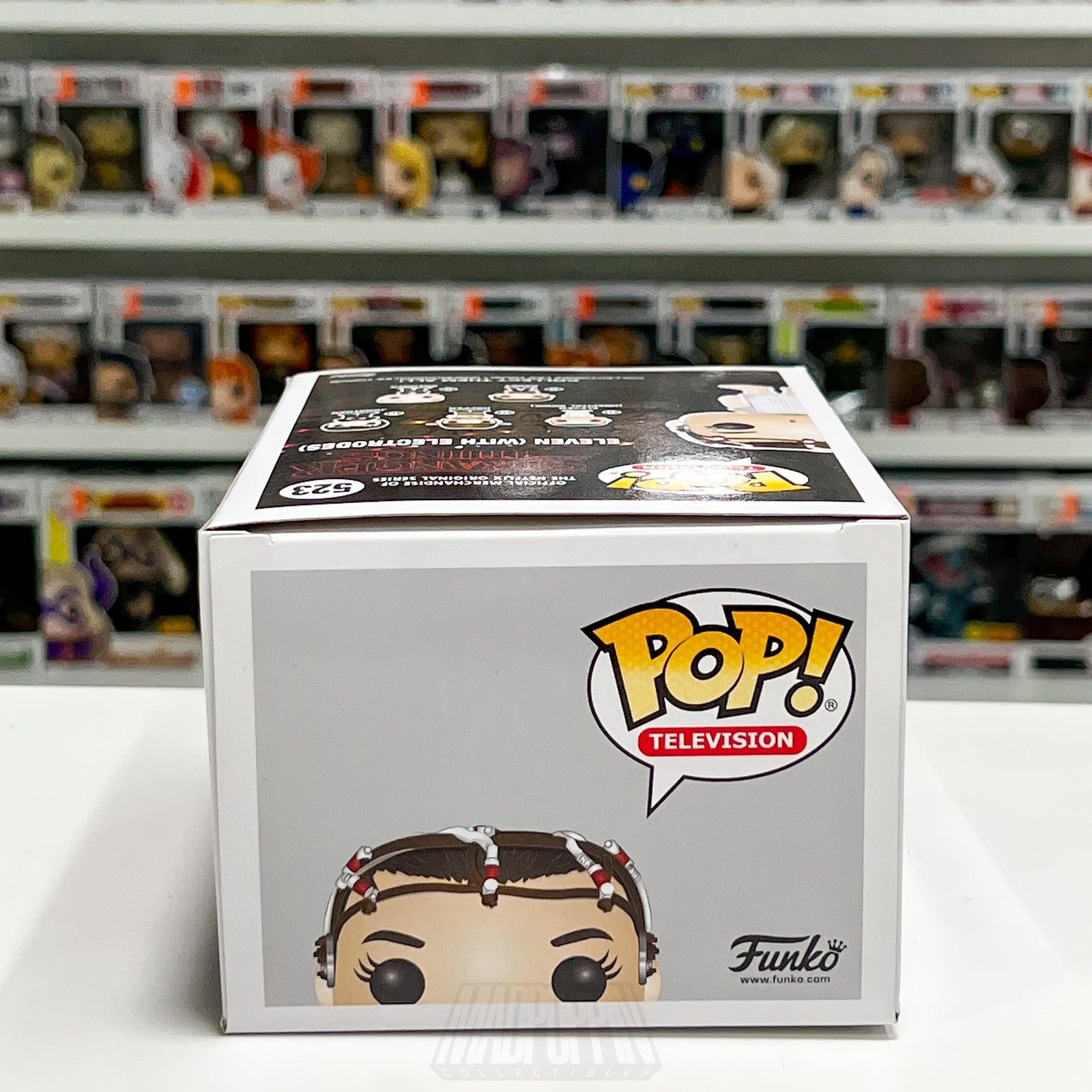 Funko Pop TV Stranger Things Eleven Electrodes 523 NYCC Fall Con Horror Netflix