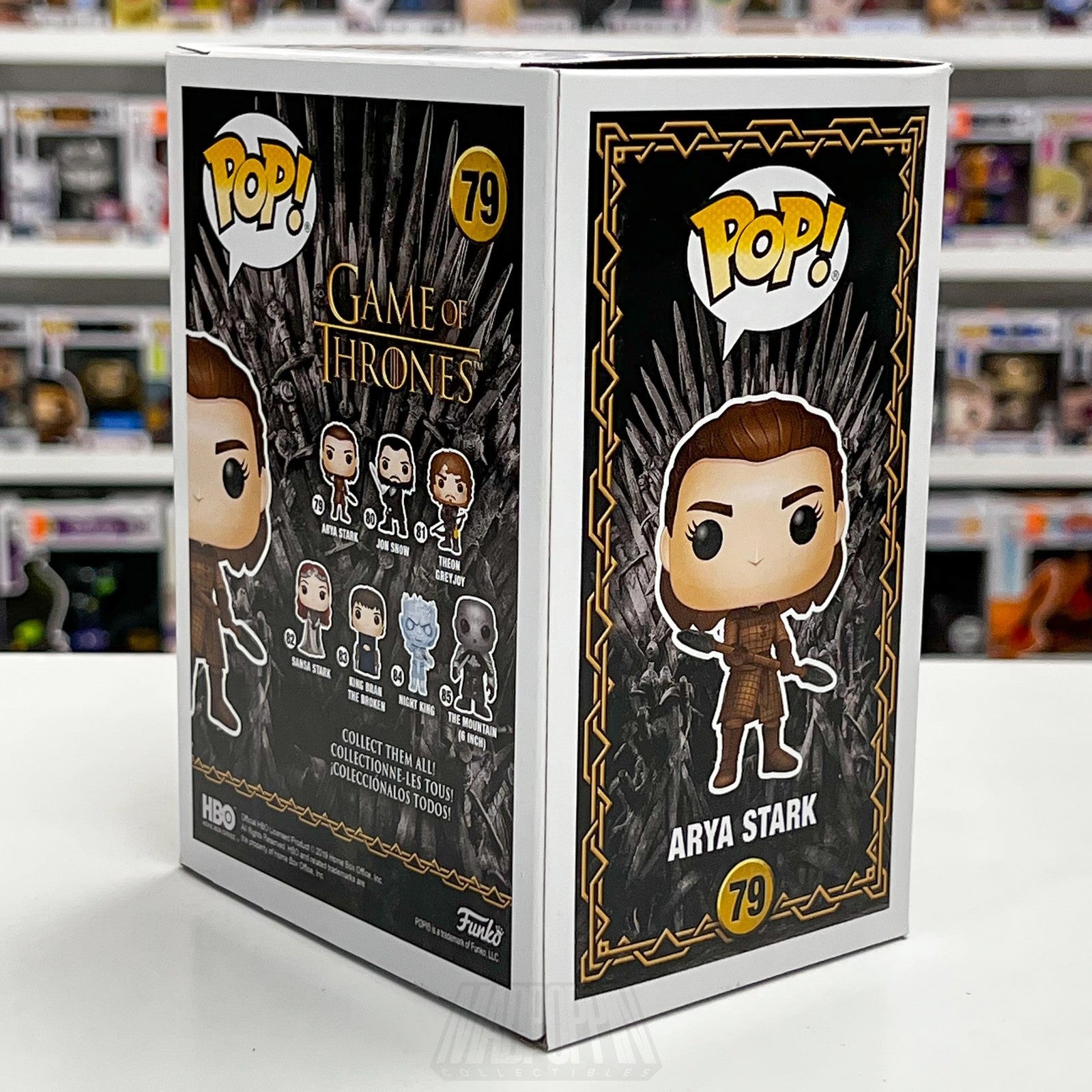 Funko Pop Game of Thrones Arya Stark #79 Vinyl Figure 2019 HBO Box Collectible4