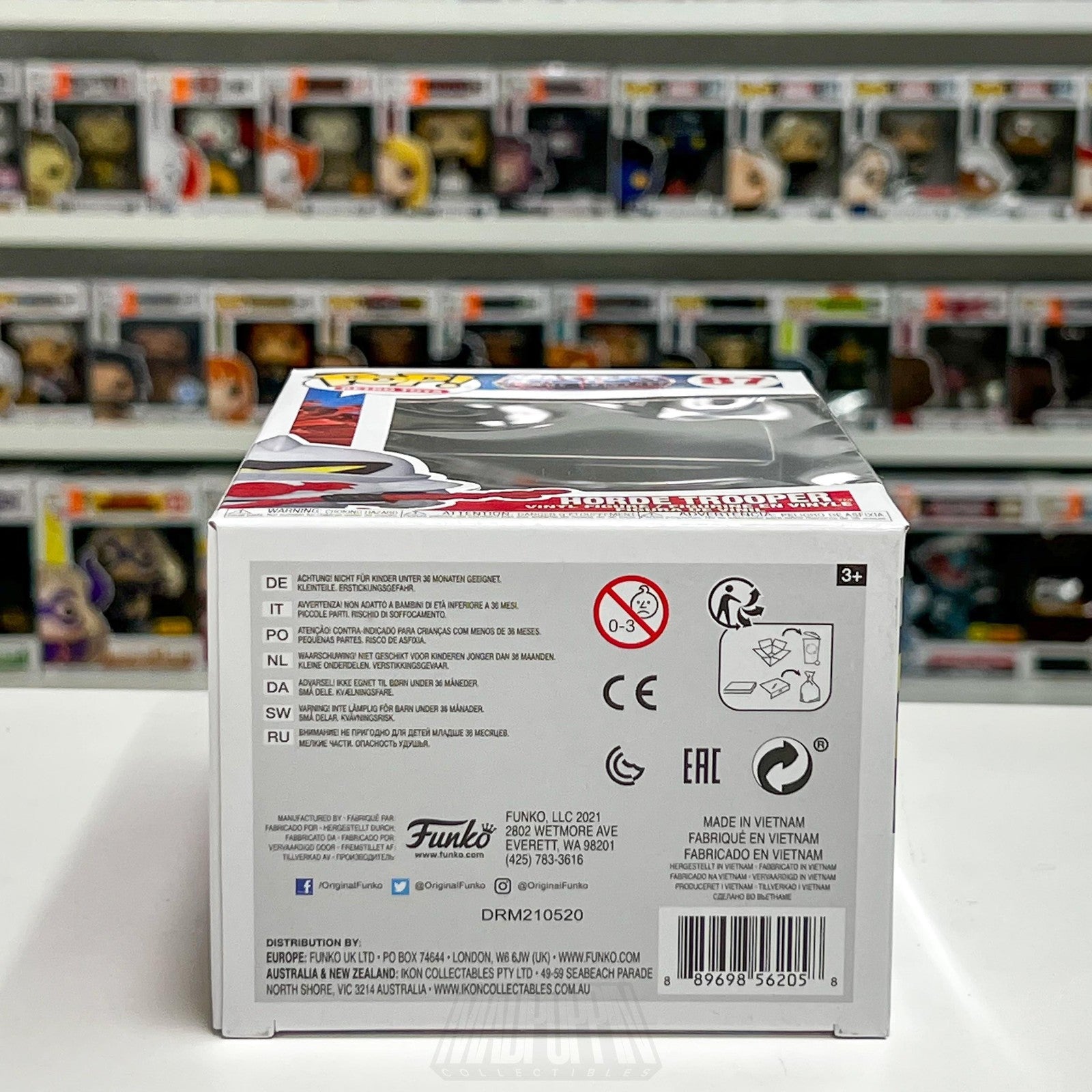 Funko Pop Masters of the Universe Horde Trooper 87 Retro Toys Vinyl Figure MOTU