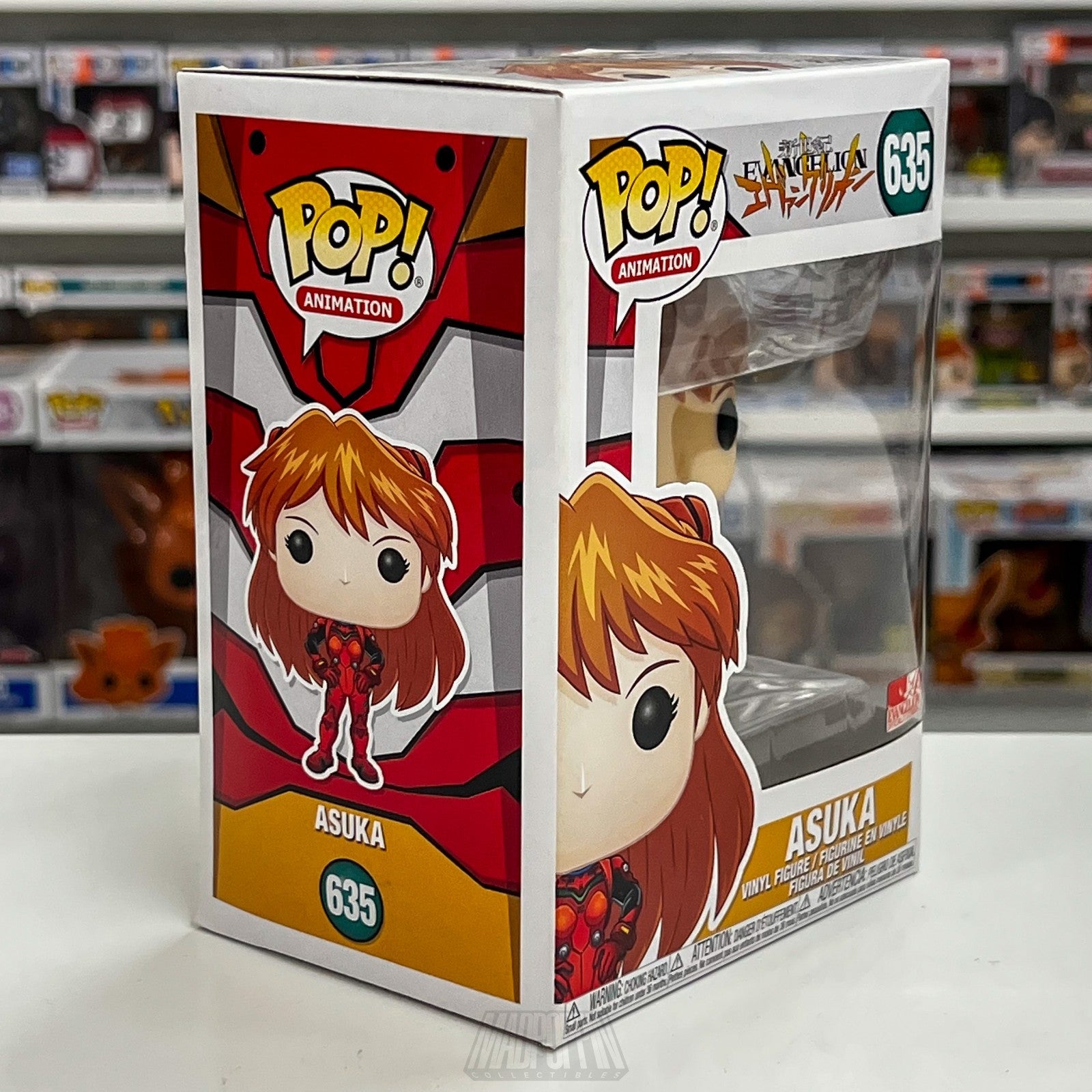 Funko Pop Anime Neon Genesis Evangelion Asuka Langley Soryu 635 Vaulted Mecha