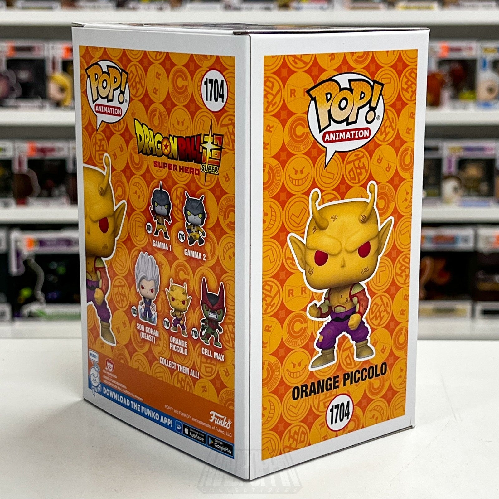 Funko Pop Anime Dragon Ball Super Hero Orange Piccolo 1704 Manga Vinyl Figure4