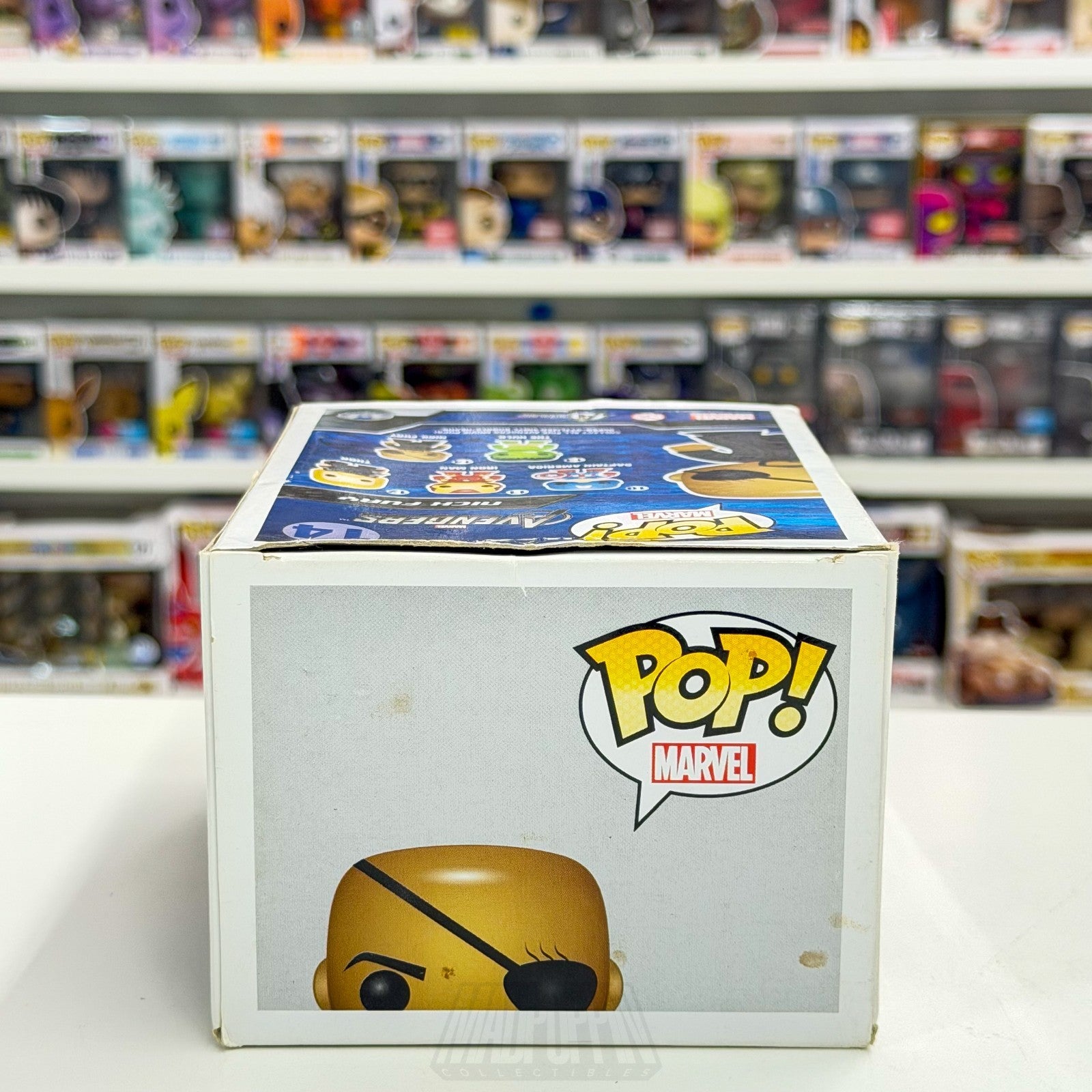 Funko Pop Marvel Avengers Nick Fury 2012 Vaulted 14 SHIELD Agent Vinyl Figure6